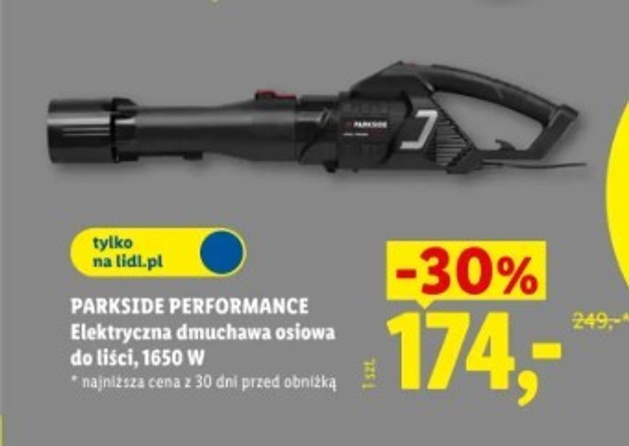 Jesienne porządki w ogrodzie? Elektryczna dmuchawa Parkside za ułamek ceny