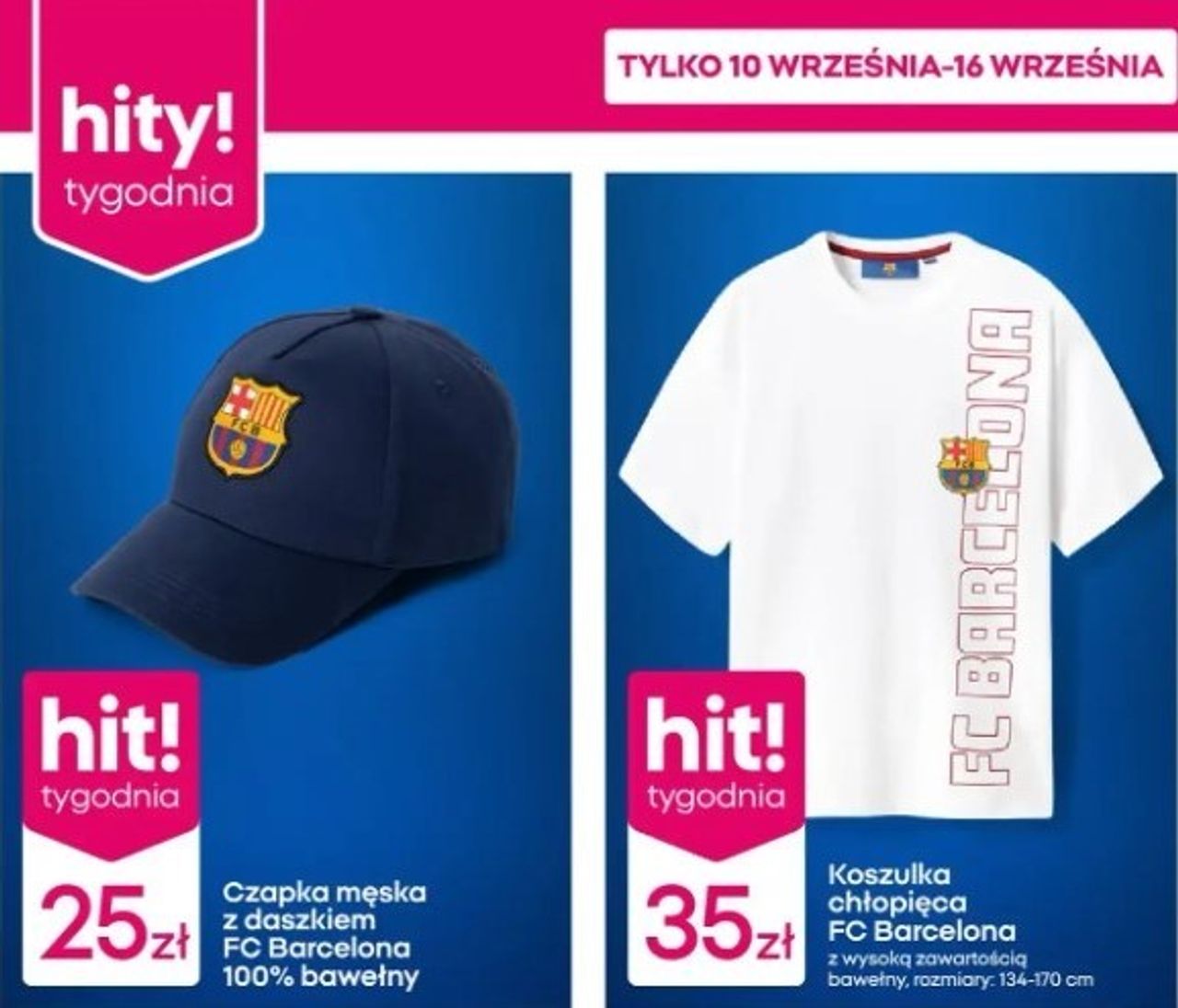 Sportowe hity dla starszych dzieci – T-shirt i czapka z daszkiem