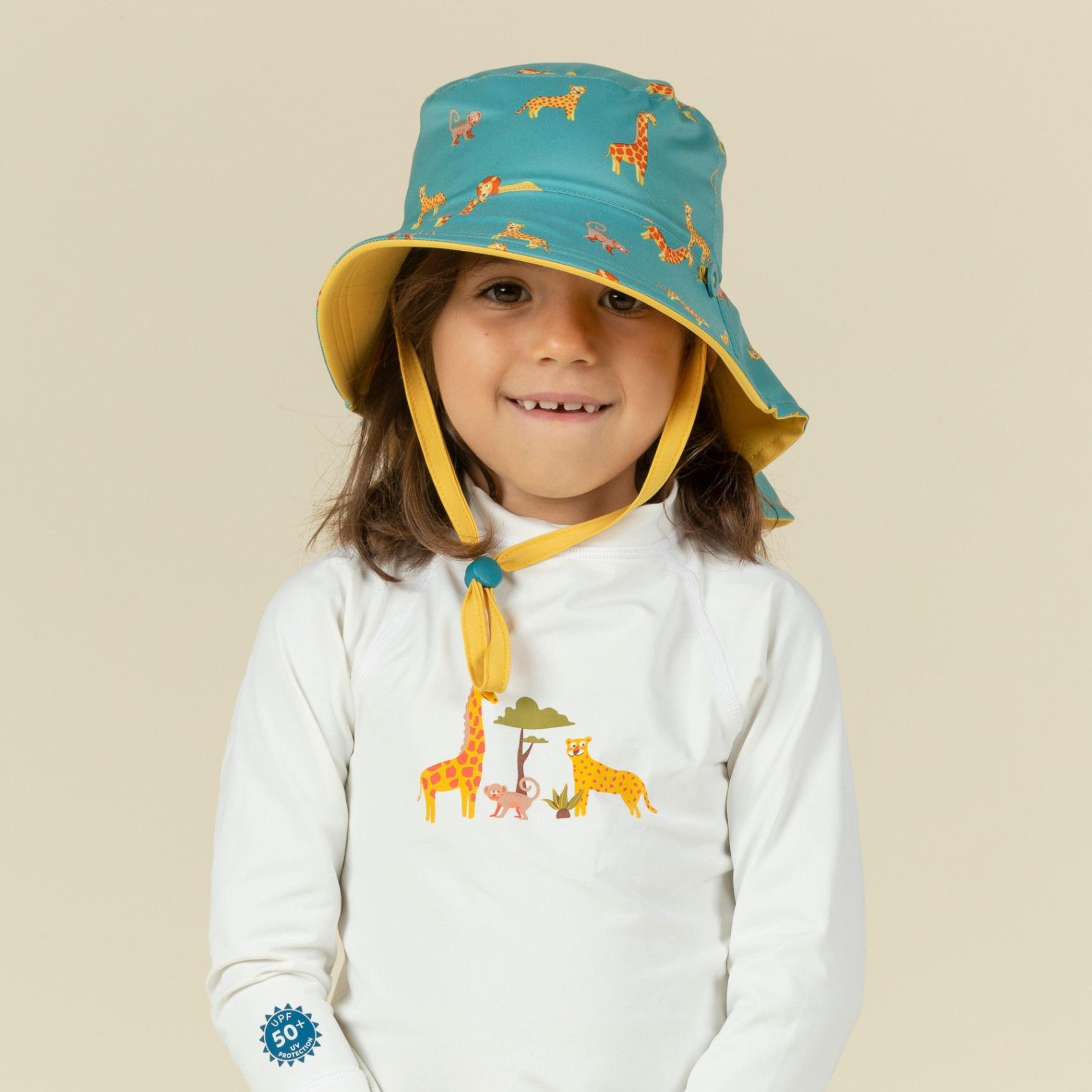 product - Chapeau Anti-UV bébé réversible Decathlon - Decathlon