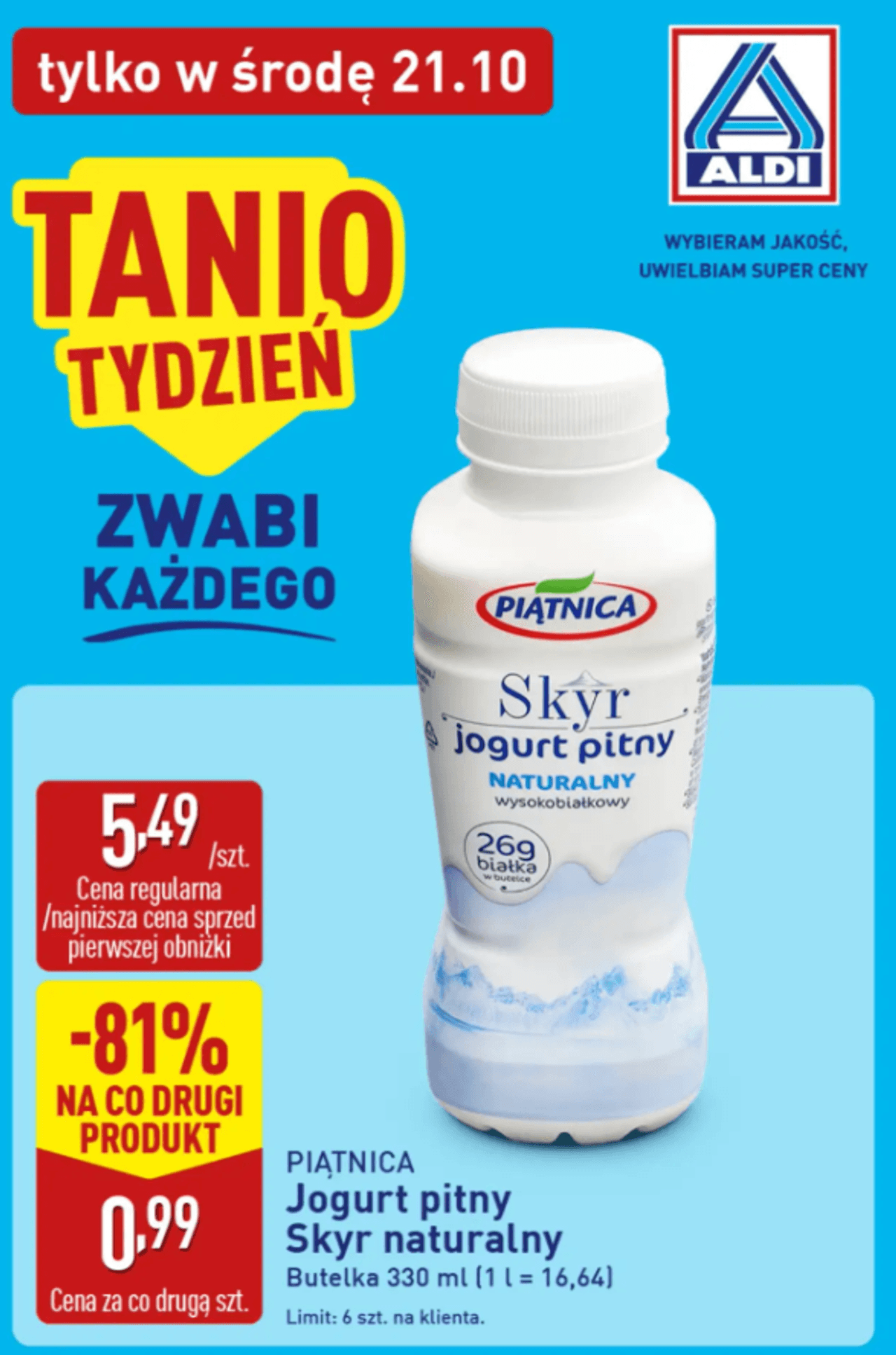 Wysokobiałkowa przekąska, czyli Skyr z Piątnicy