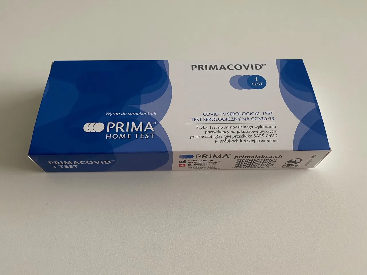 post image - Testy na przeciwciała COVID-19 w Biedronce