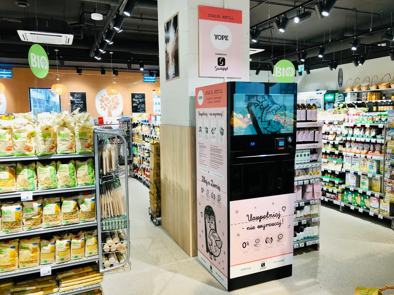 post image - Carrefour testuje eko-stacje kosmetyczne