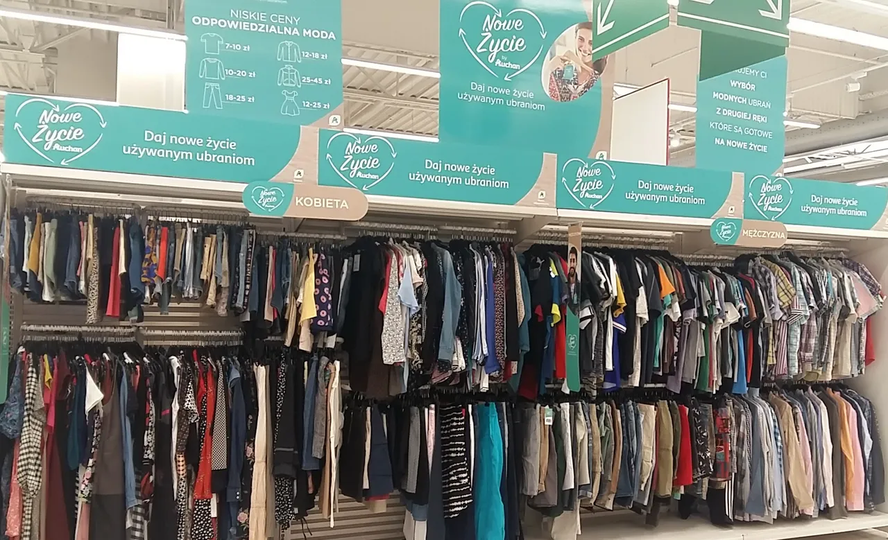 post image - Auchan testuje nowy model sprzedaży odzieży