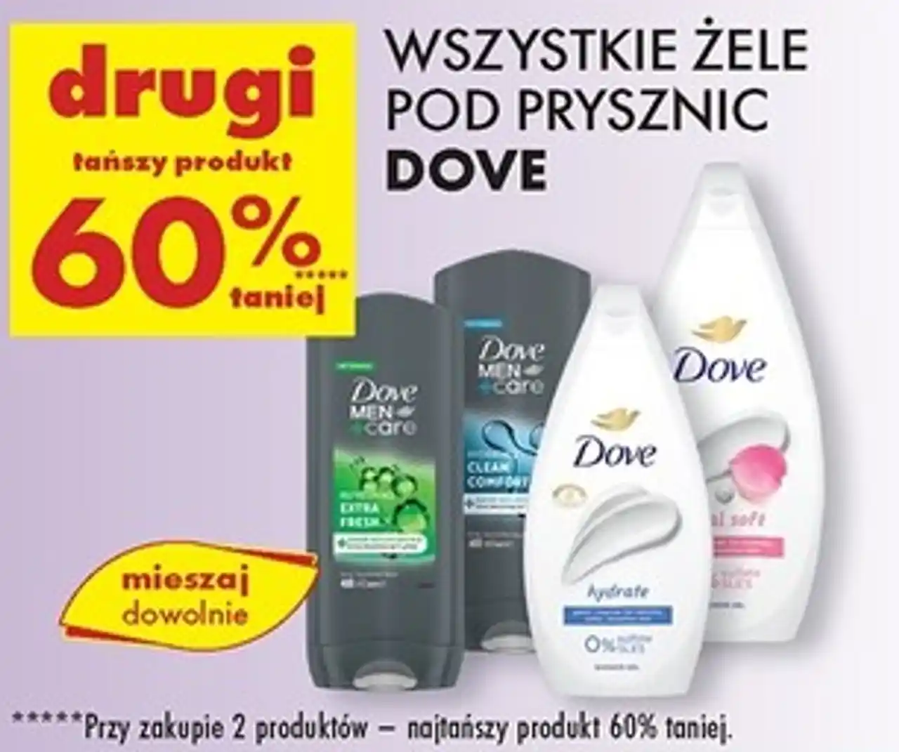Żel pod prysznic extra fresh Dove Men+Care