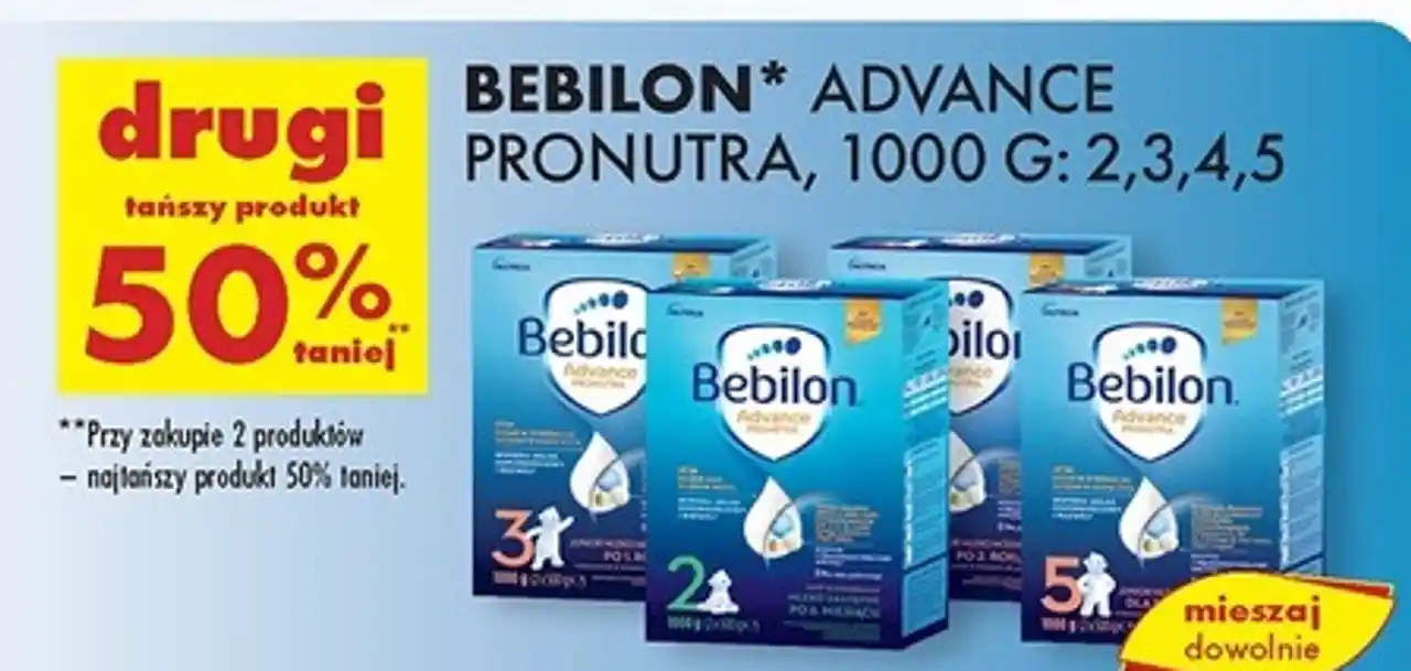 Mleko 5 Bebilon Advance Pronutra