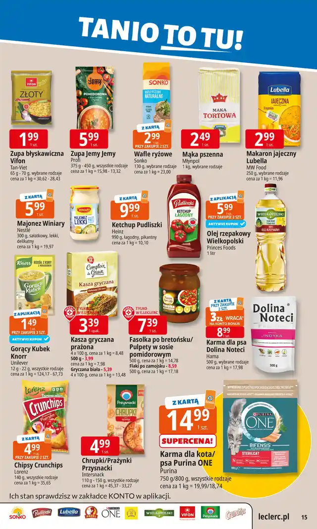 newspaper image - Mąka tortowa Młynpol - E.Leclerc