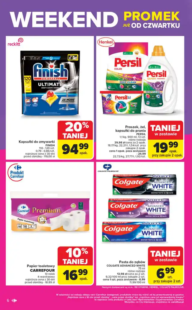 newspaper image - Proszek do prania deep clean Persil Color - Carrefour