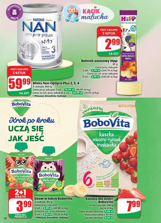newspaper image - Mleko 4 Nestle Nan Optipro Plus - Dino