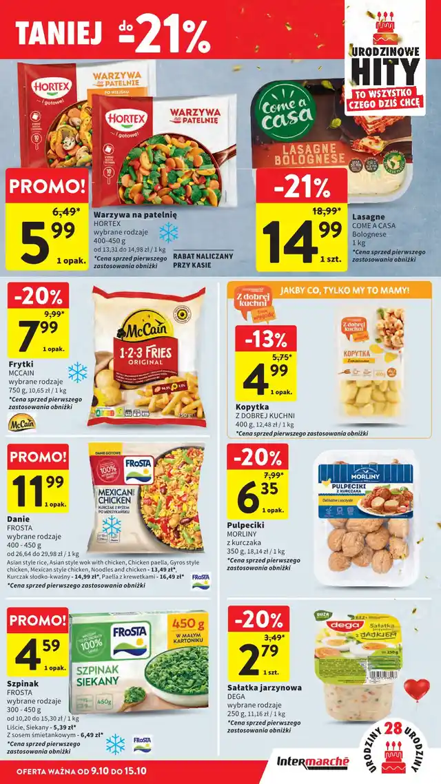 newspaper image - Frytki original Mccain 1-2-3 - Intermarche