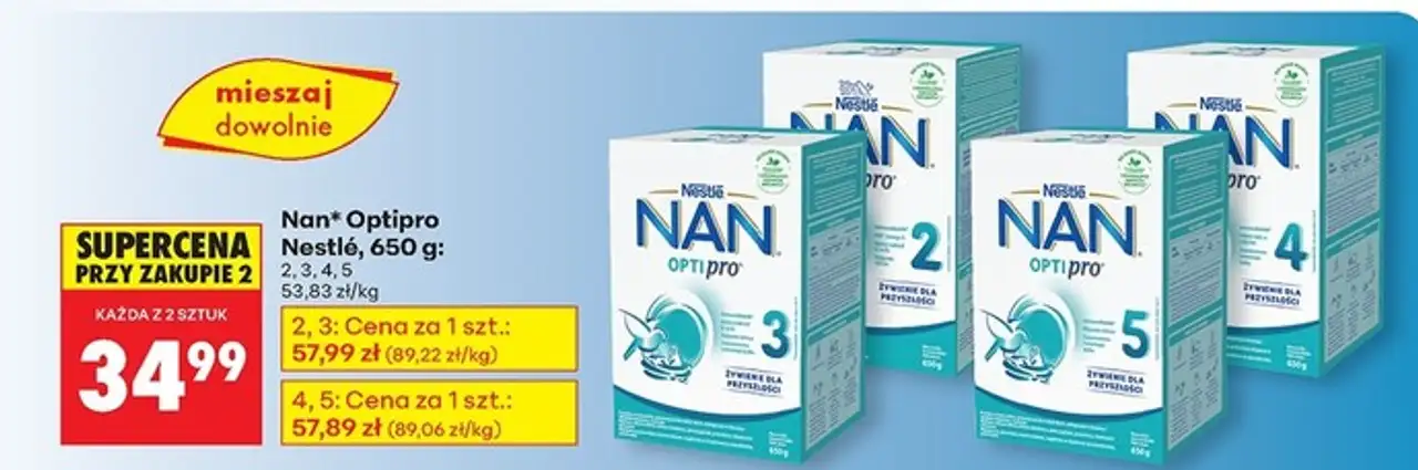 Mleko 2 Nestle Nan Optipro