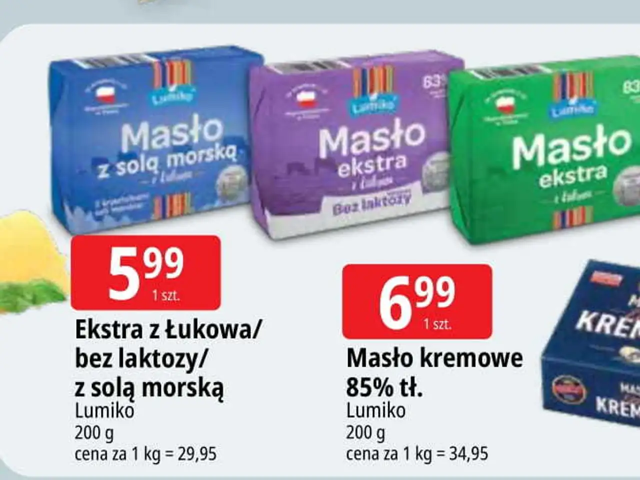 Masło z solą morską Lumiko