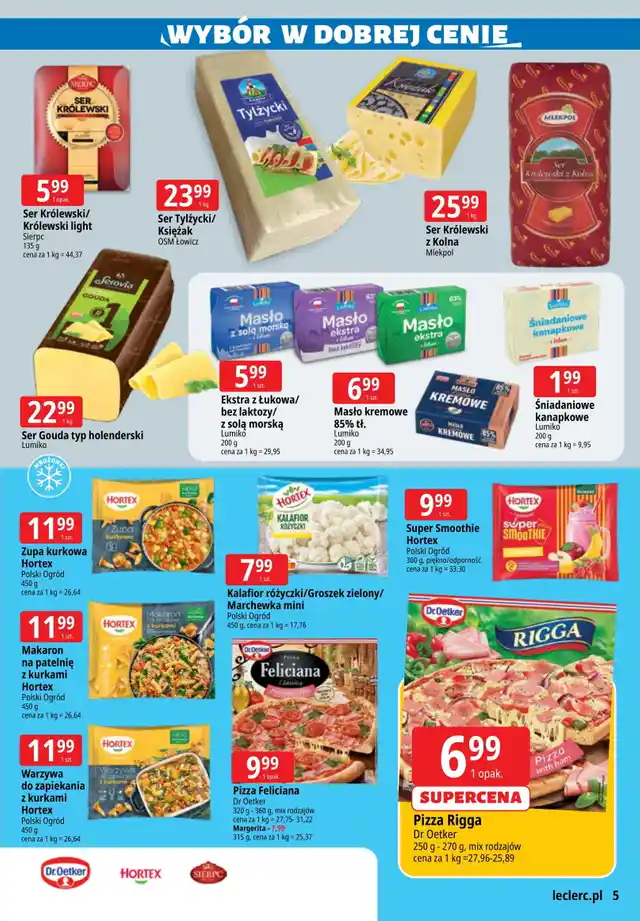 newspaper image - Masło z solą morską Lumiko - E.Leclerc