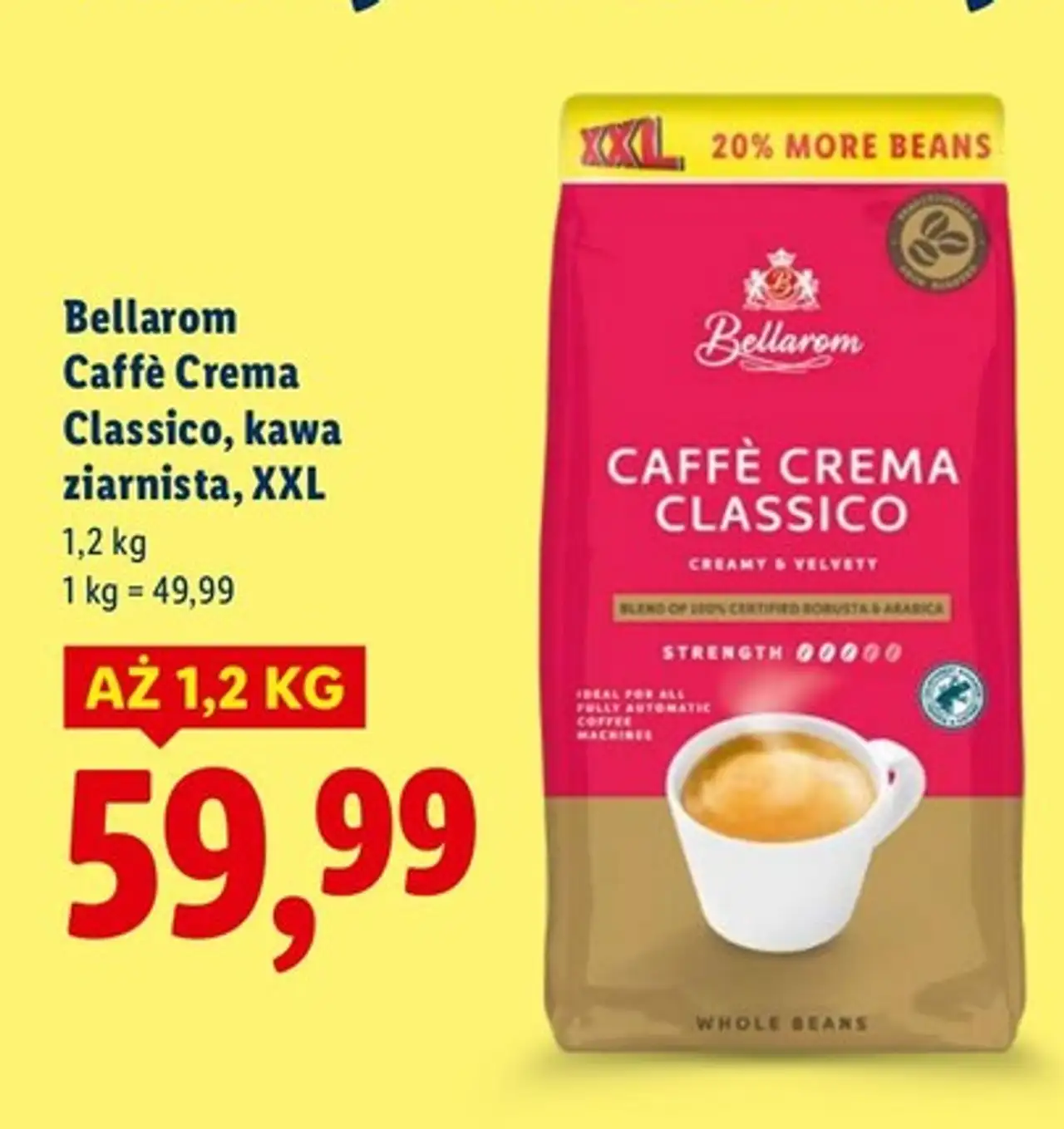 Kawa Bellarom Cafe Crema