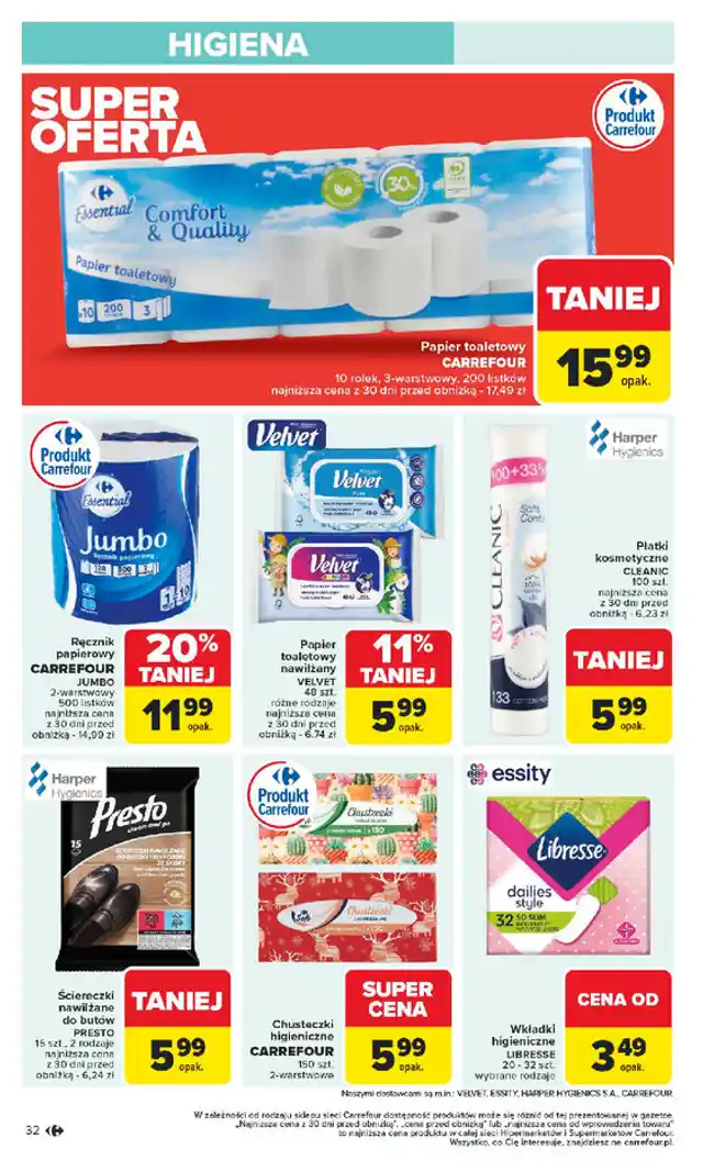 newspaper image - Chusteczki uniwersalne Carrefour - Carrefour