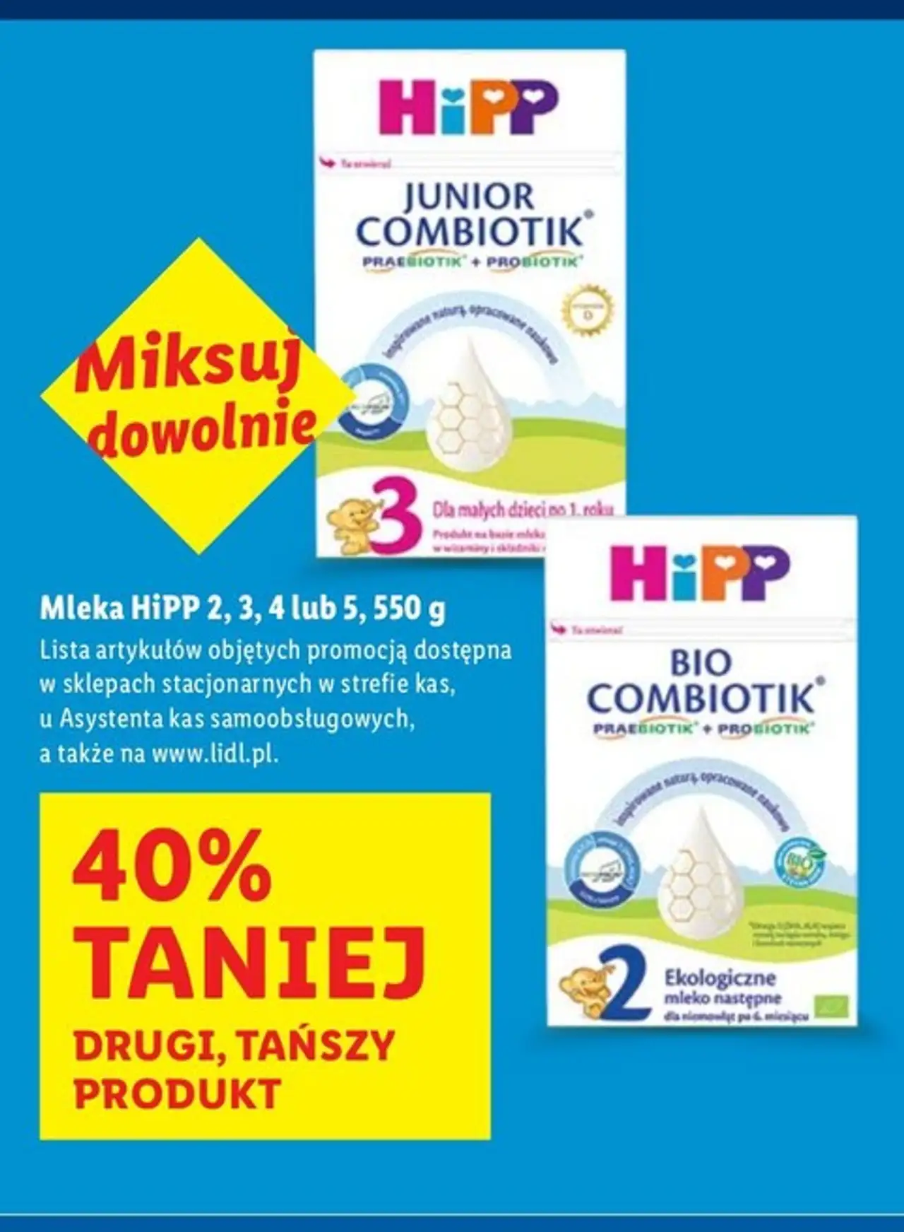 Mleko 3 Hipp Junior Combiotik