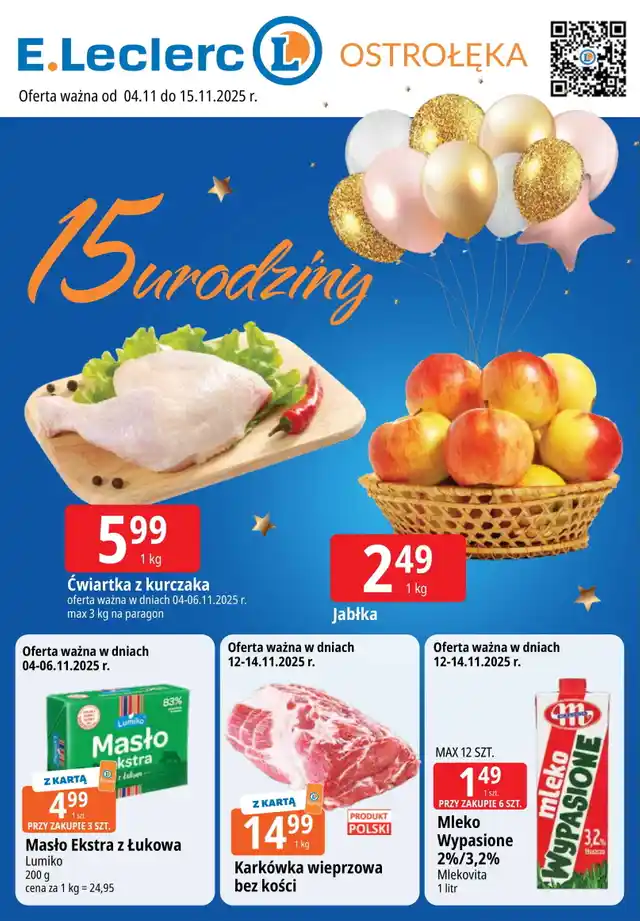 newspaper image - Mleko 3.2% Mlekovita Wypasione - E.Leclerc