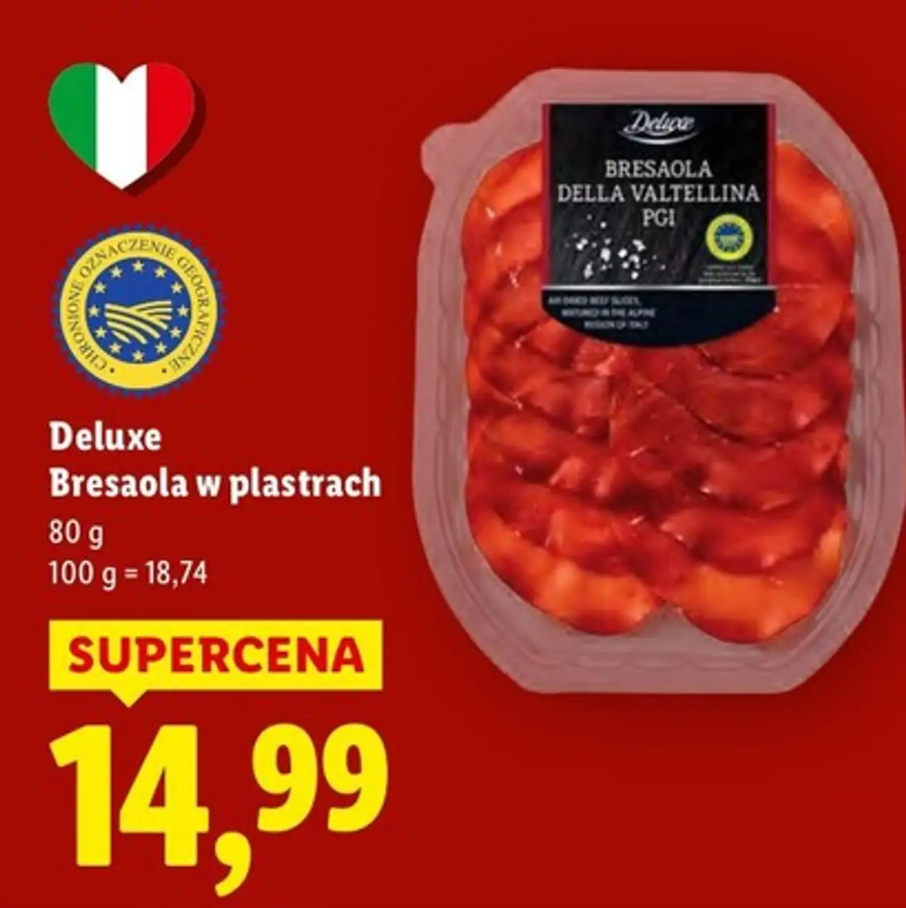 Szynka bresaola Deluxe (Schwarz)
