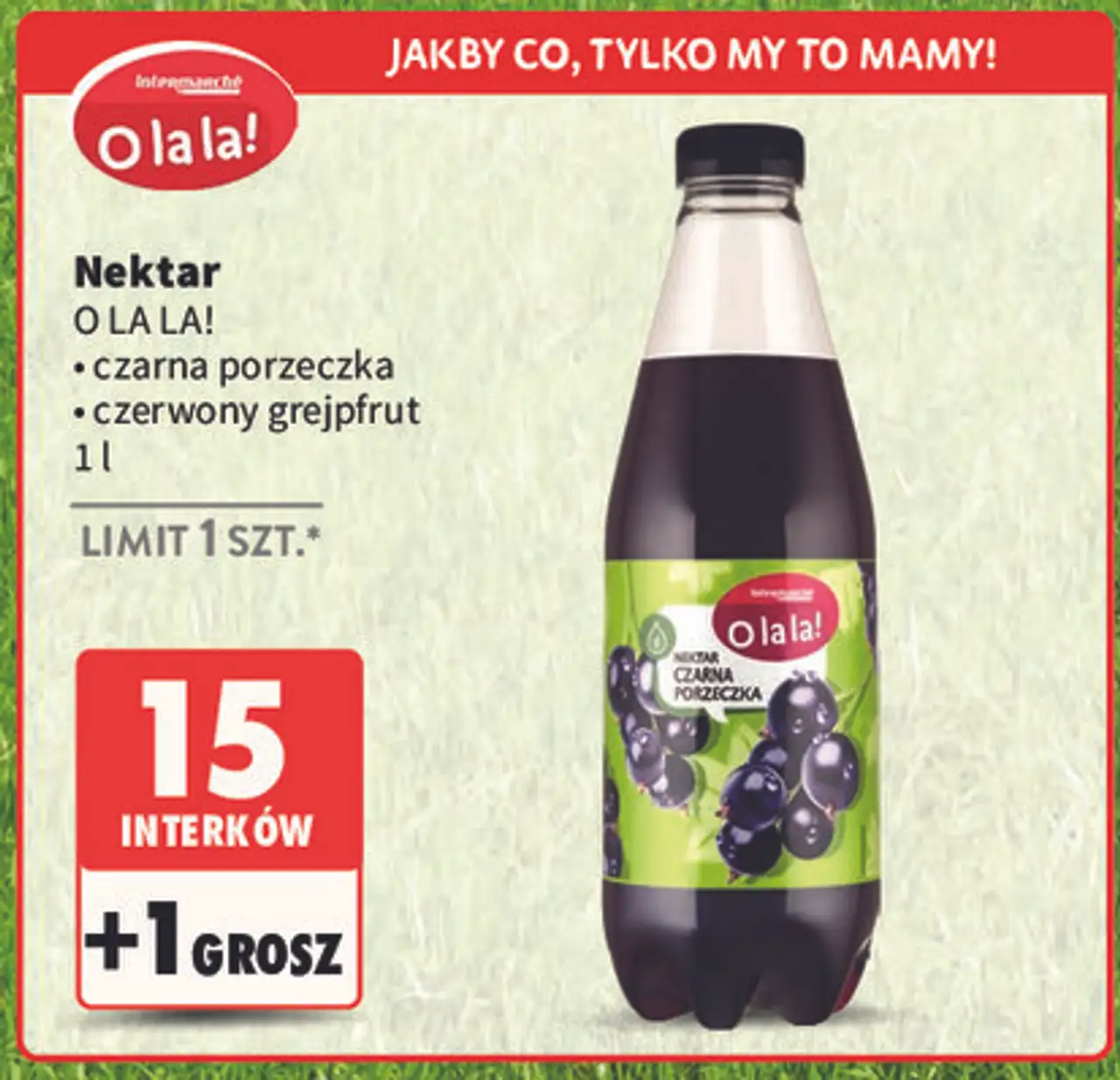Nektar czarna porzeczka O La La!