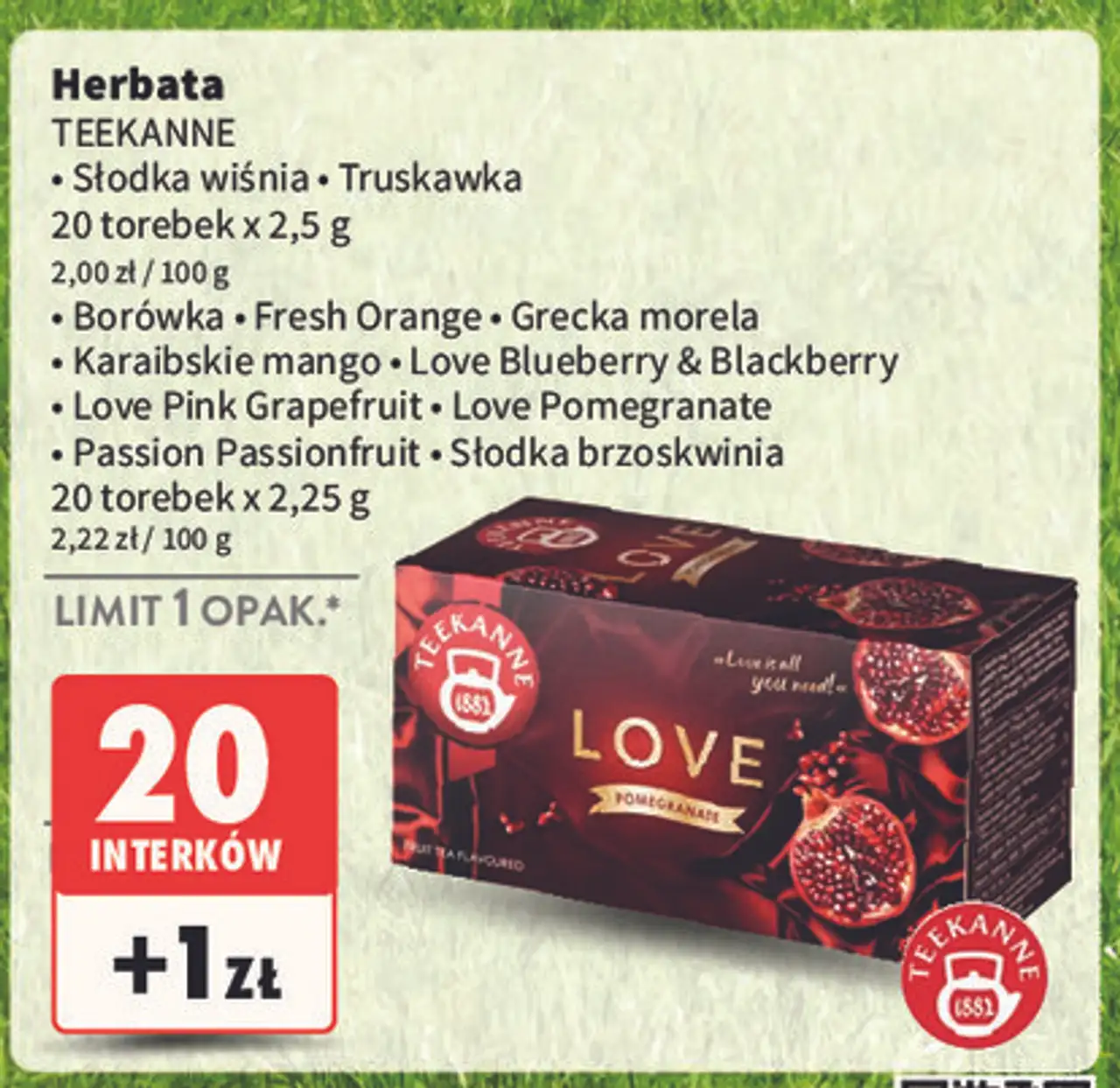 Herbata fresh orange Teekanne World Of Fruits