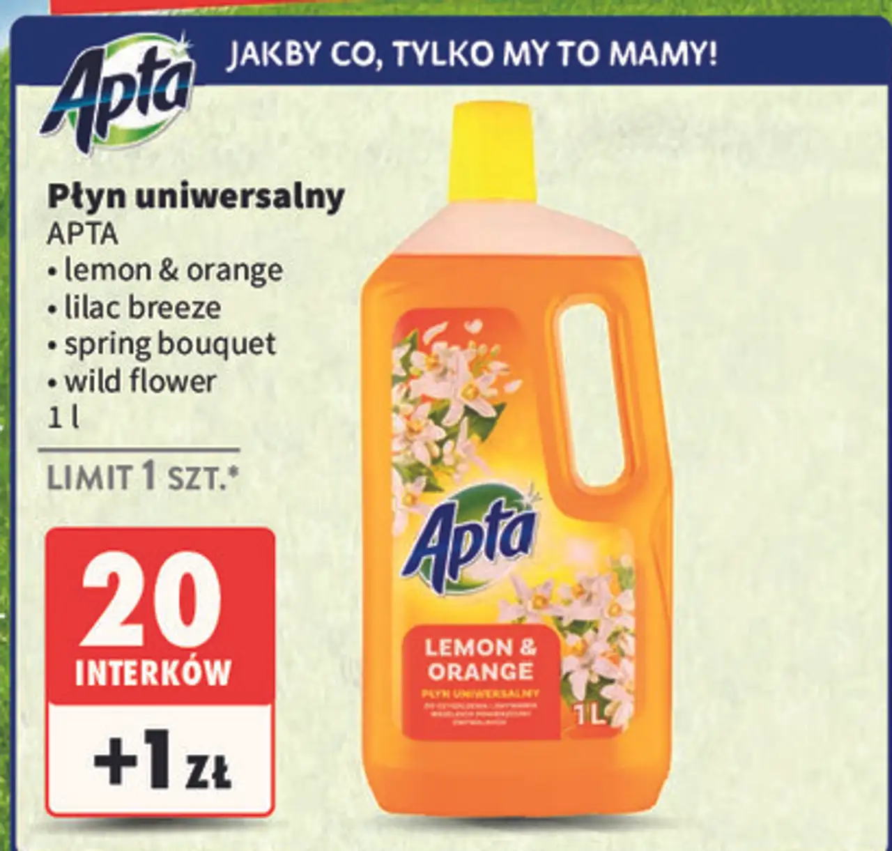 Płyn uniwersalny spring bouquest Apta
