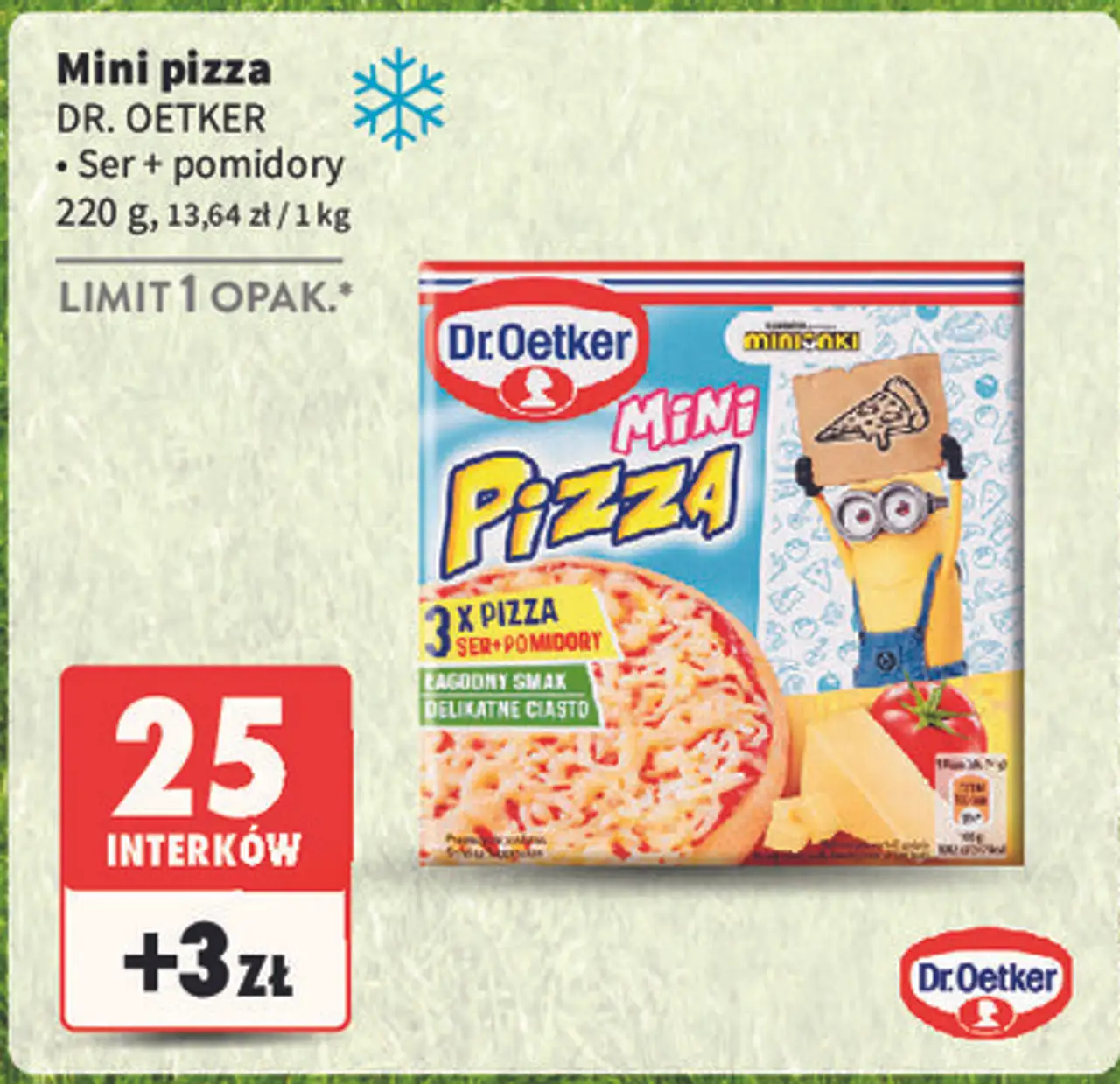 Mini pizza minionki Dr. Oetker