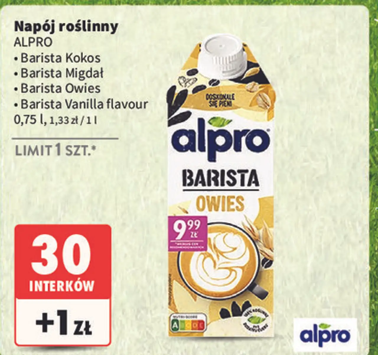 Napój kokosowy Alpro Barista