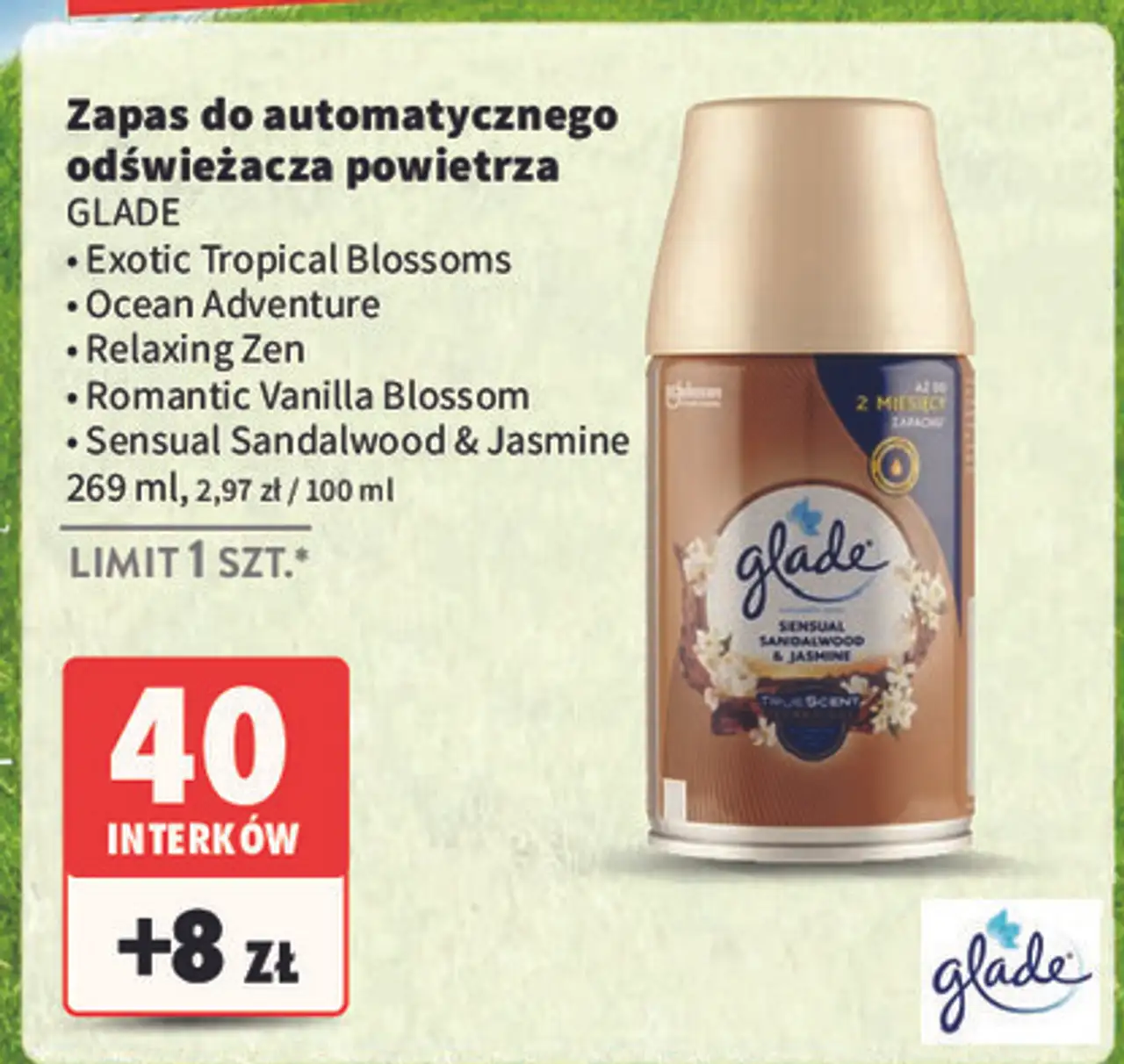 Zapas ocean adventure Glade By Brise Automatic Spray