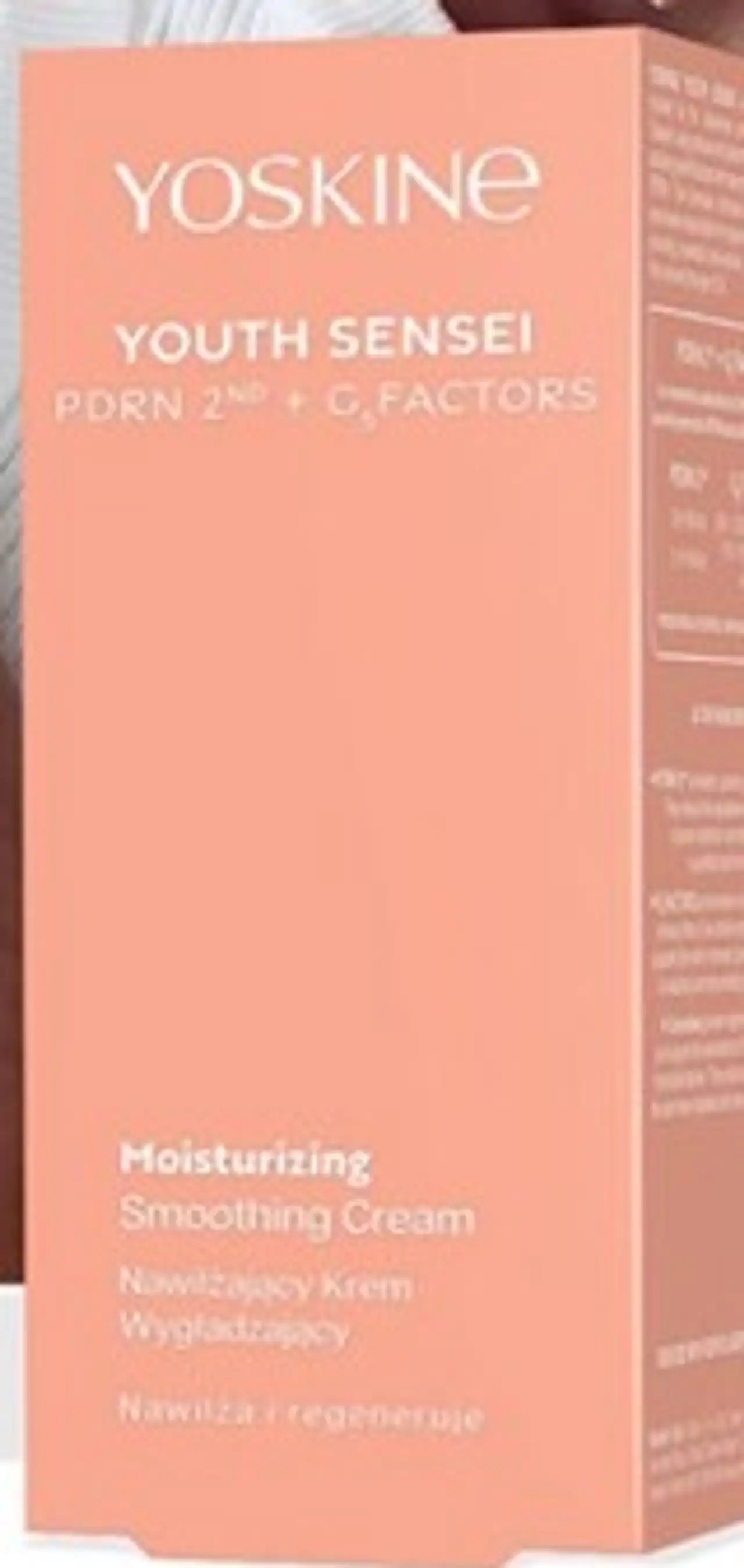 Yoskine Youth Sensei Moisturizing Smoothing Cream Nawilżający Krem Wygładzający
