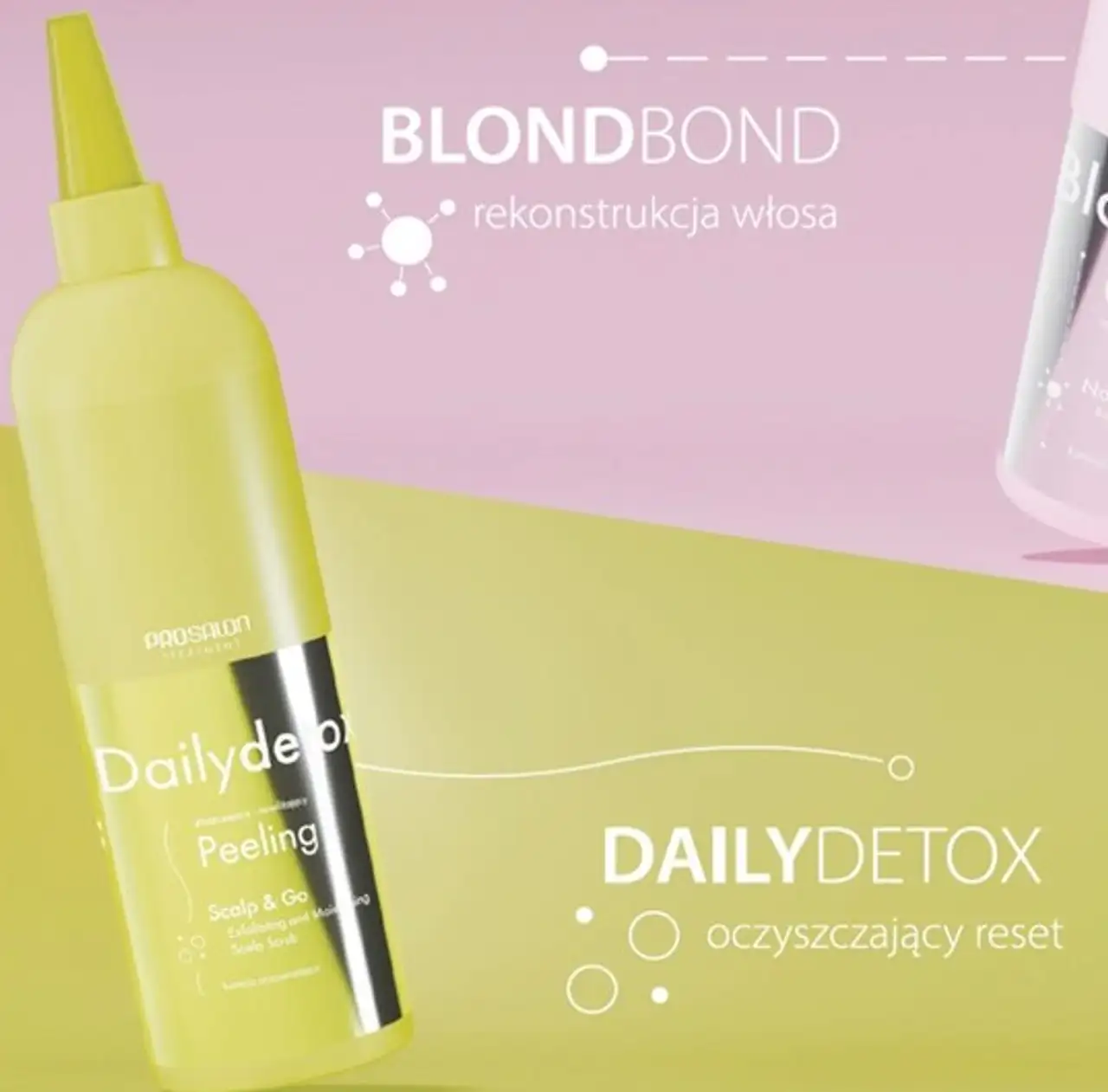 Prosalon Treatment Dailydetox Peeling trychologiczny Scalp & Go