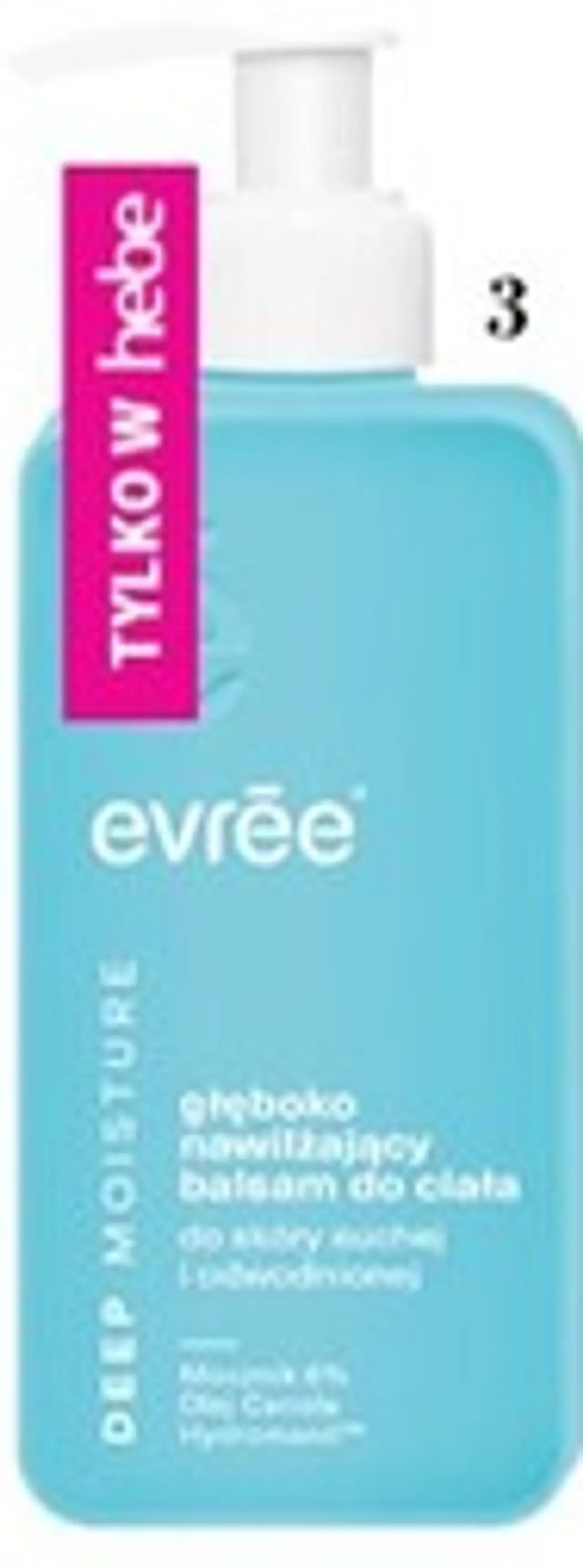 EVRĒE Deep Moisture, nawilżający balsam do ciała