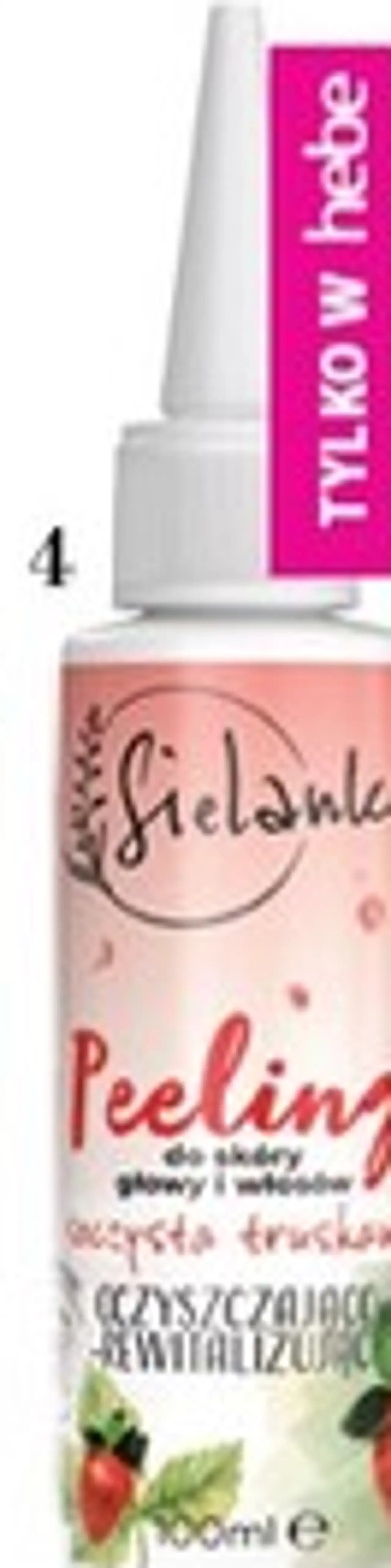 SIELANKA Soczysta Truskawka oczyszczająco-rewitalizujący peeling do włosów i skóry głowy