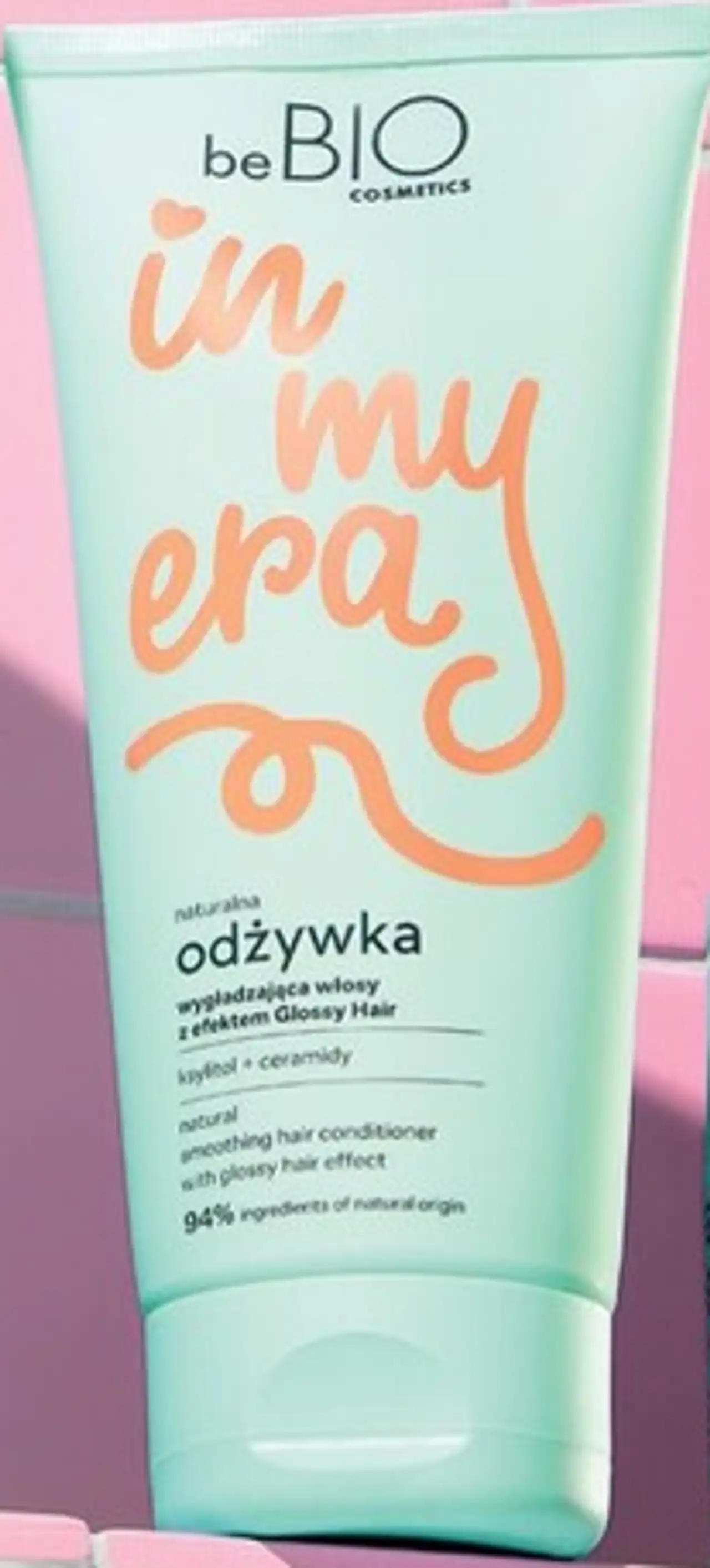 beBIO in my era naturalna odżywka wygładzająca włosy z efektem Glossy Hair