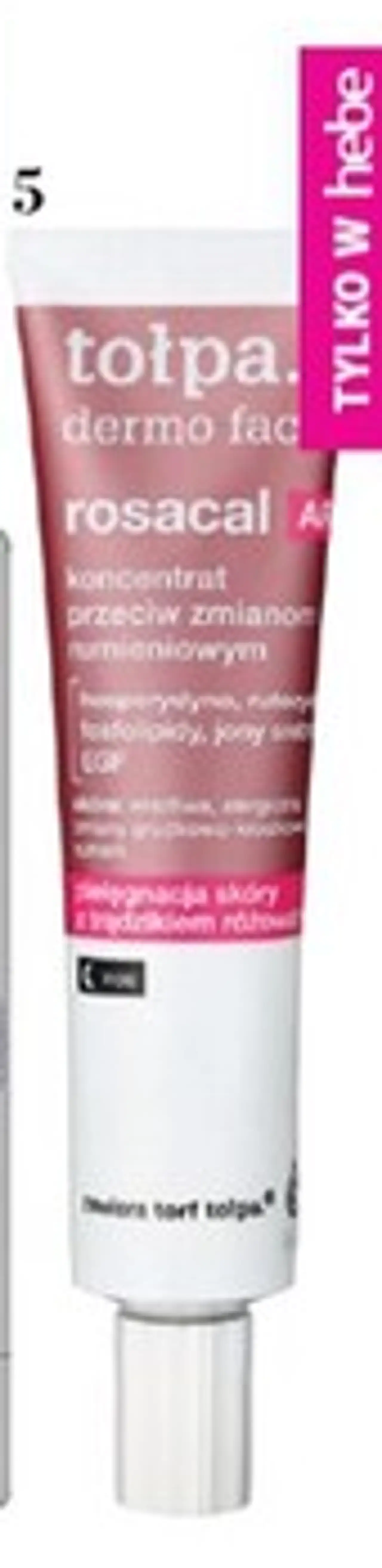 TOŁPA dermo face rosacal AR, koncentrat przeciw zmianom rumieniowym na noc, 40 ml