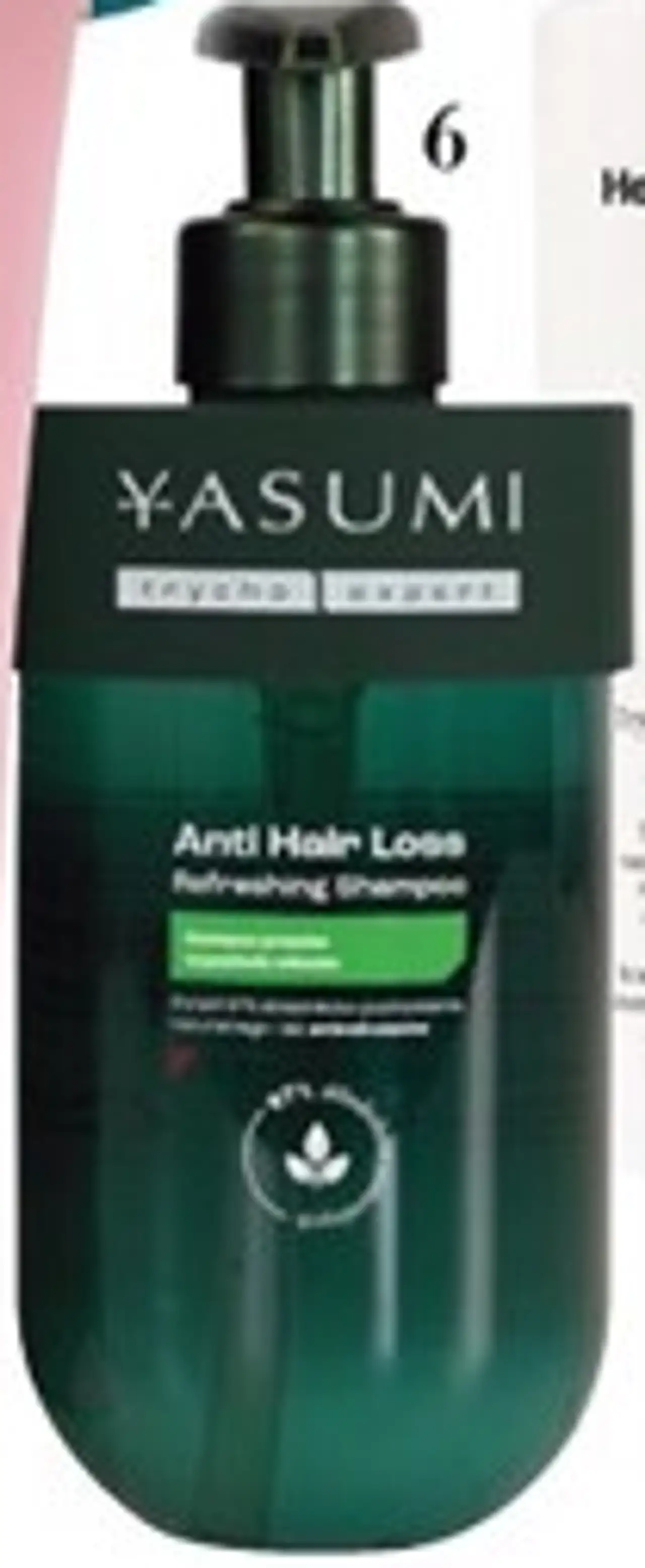 YASUMI wzmacniający szampon ograniczający wypadanie włosów 350 ml