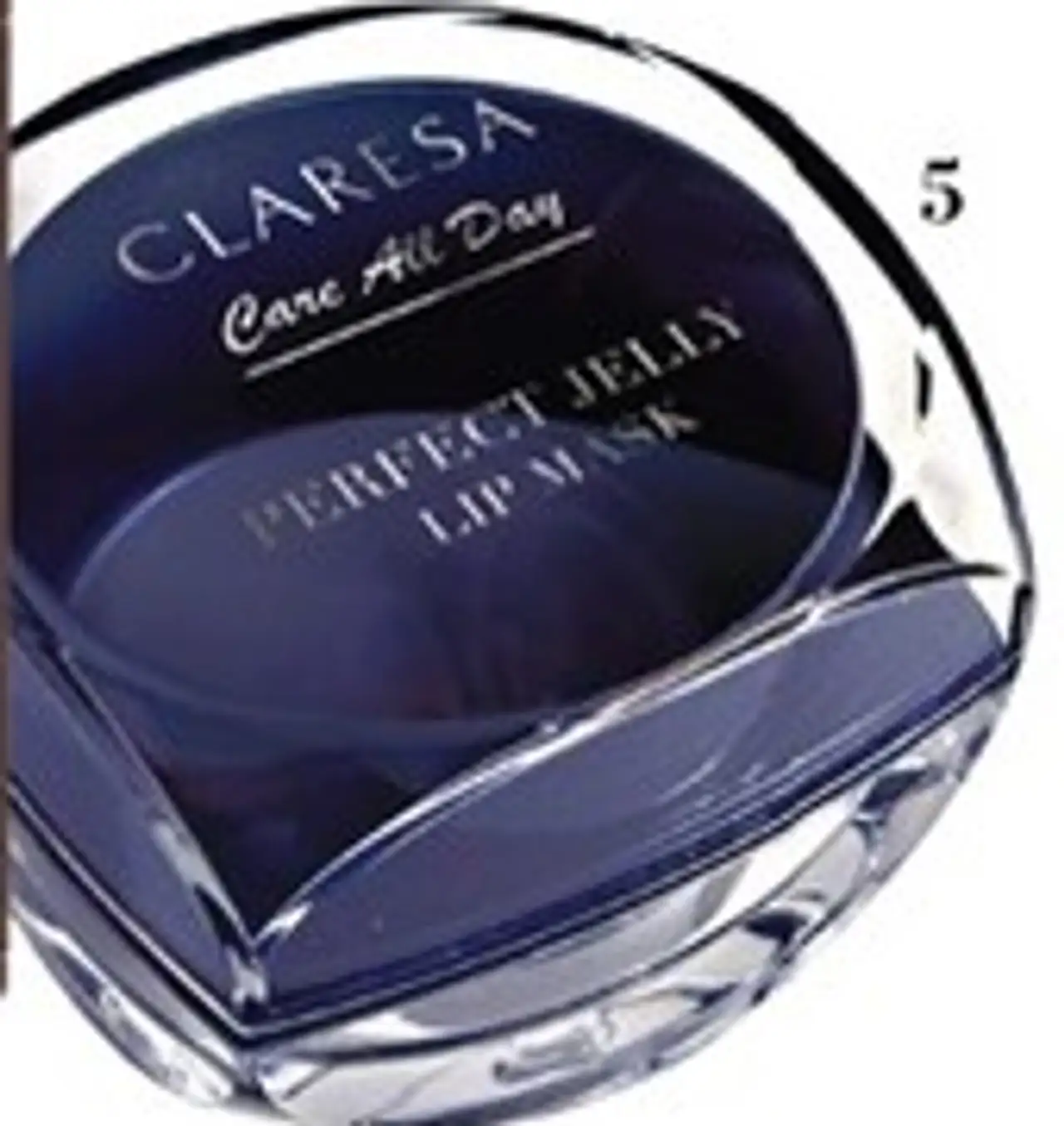 CLARESA Care All Day, intensywnie regenerująca żelowa maska do ust vanilla cherry