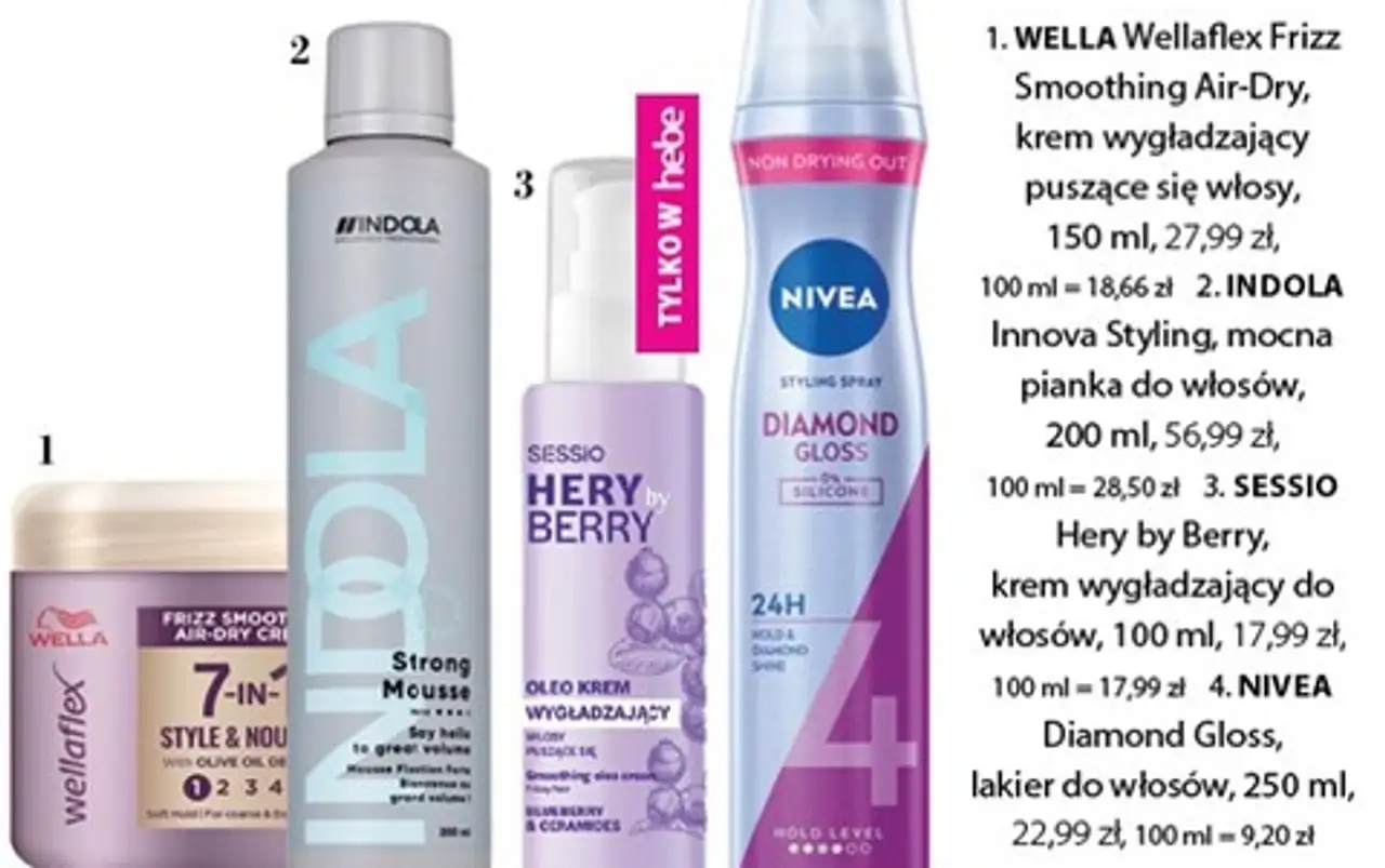 WELLA Wellaflex Frizz Smoothing Air-Dry, krem wygładzający puszące się włosy