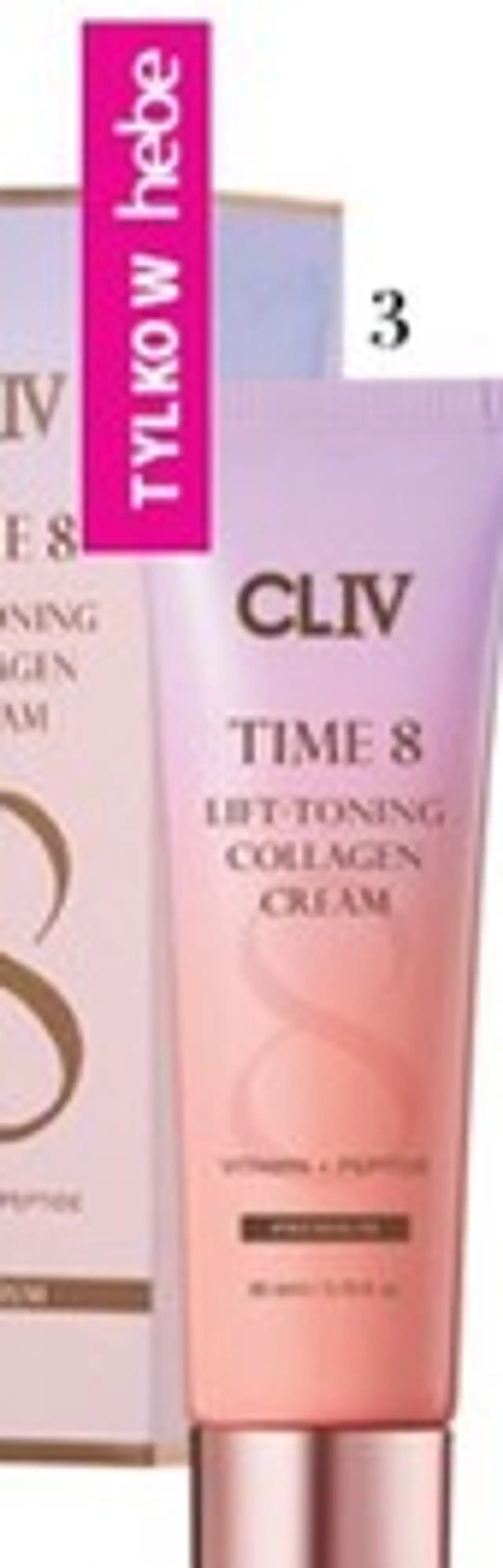 CLIV Time 8 Collagen liftingująco-tonizujący krem do twarzy z kolagenem 80 ml