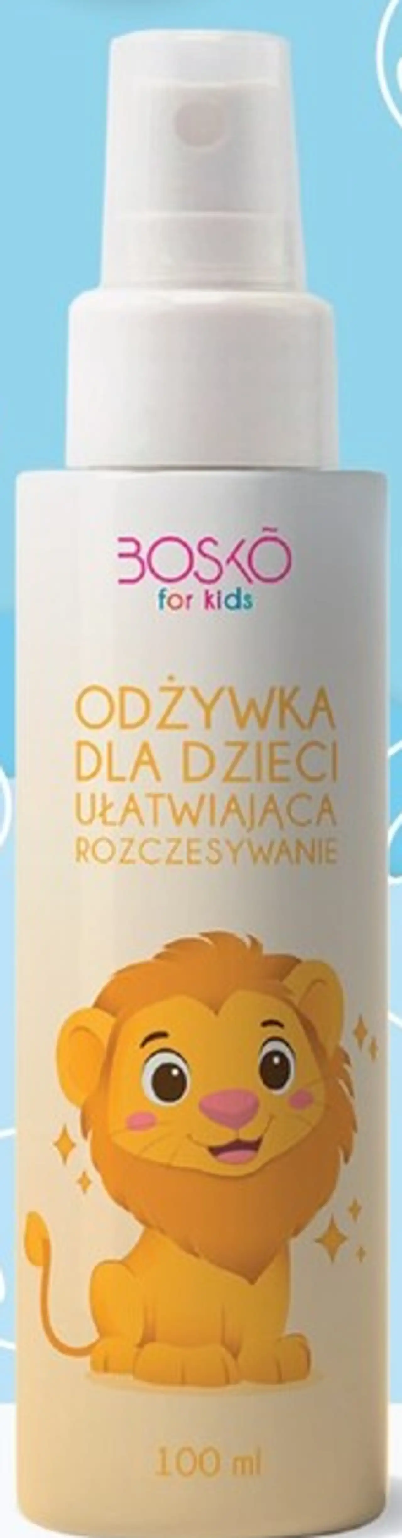 Bosko for kids Odżywka dla dzieci ułatwiająca rozczesywanie 100 ml