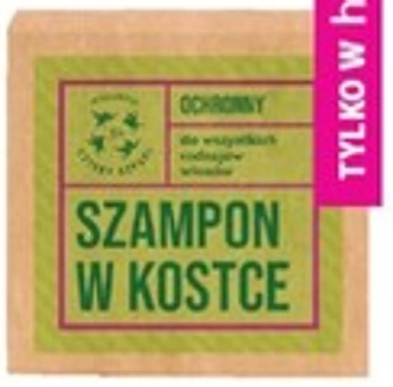 MYDLARNIA CZTERY SZPAKI Leśna Róża, ochronny szampon w kostce, 75 g