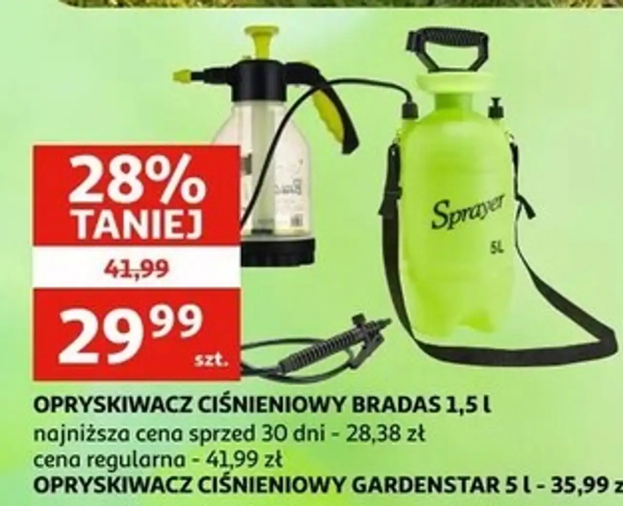 Opryskiwacz ciśnieniowy 1.5 l Bradas