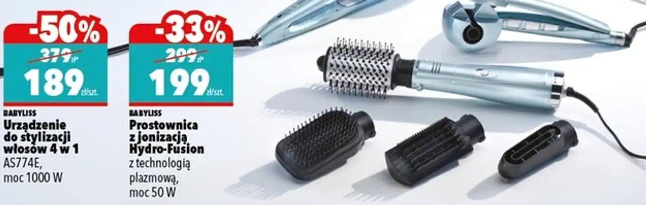 BABYLISS Urządzenie do stylizacji włosów 4 w 1 AS774E