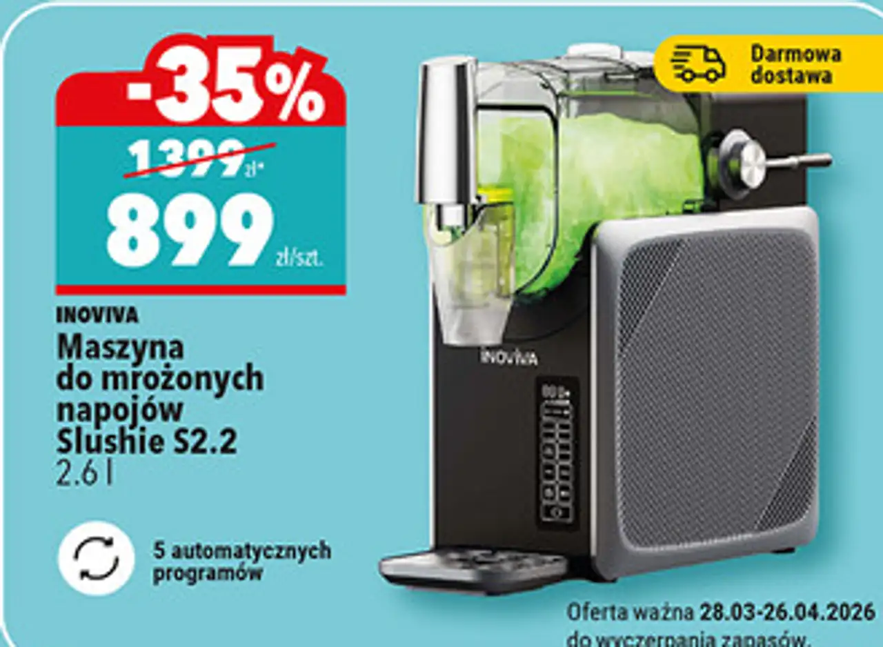 Maszyna do mrożonych napojów Slushie S2.2