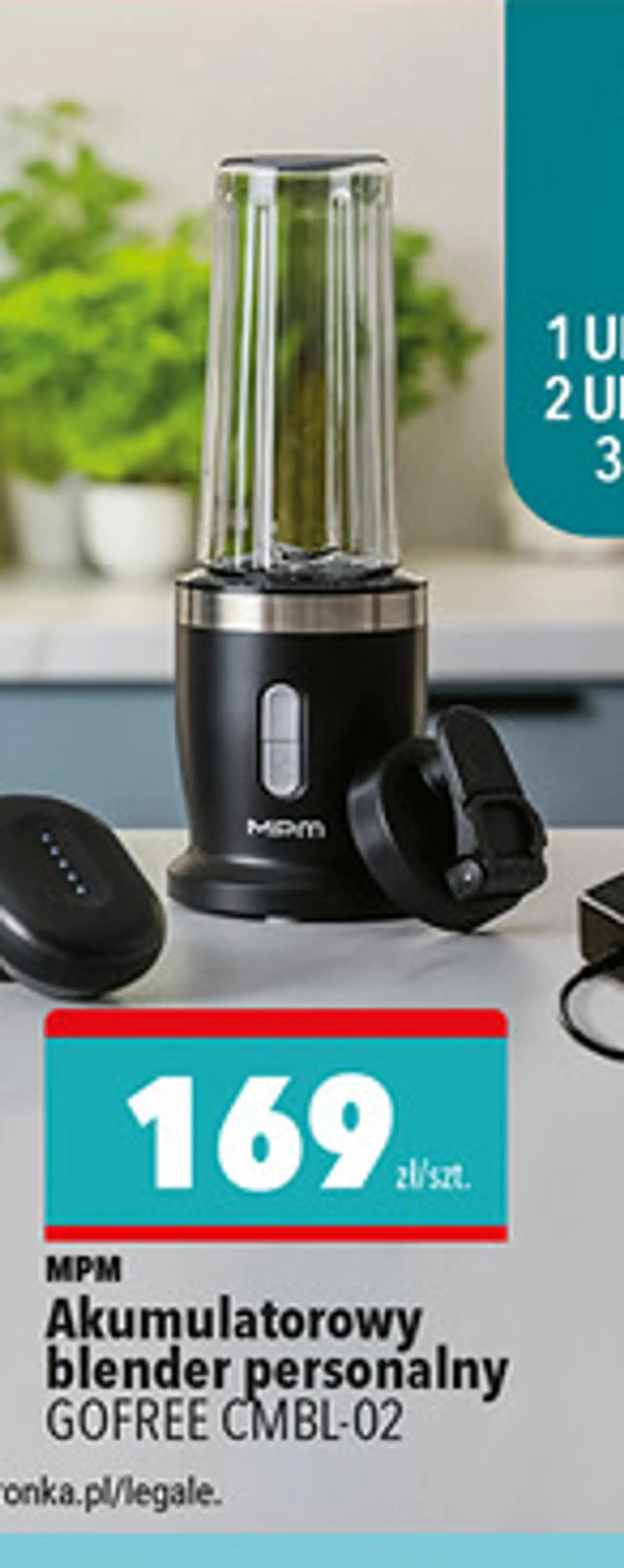 Akumulatorowy blender personalny GOFREE CMBL-02