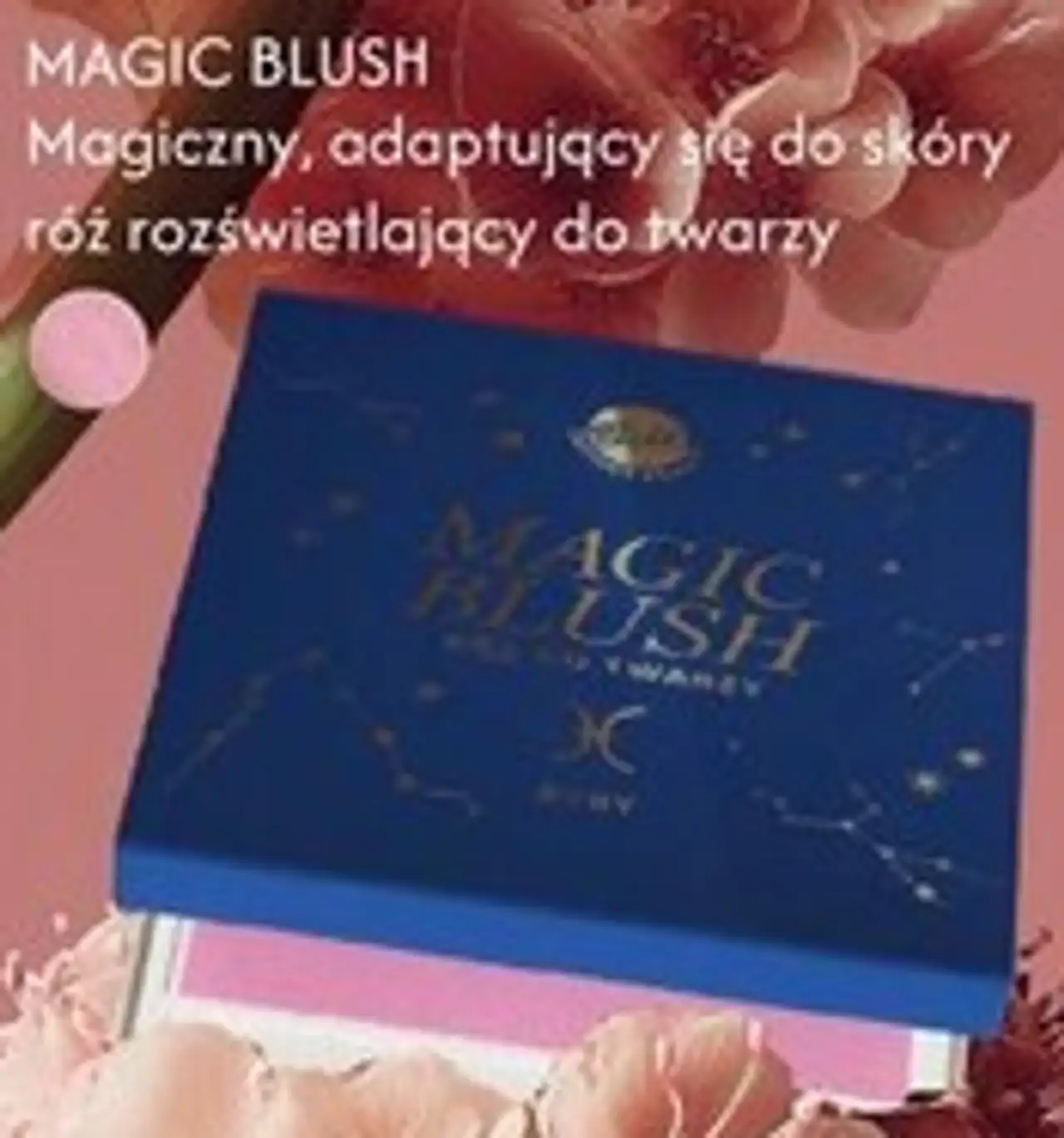 Magiczny, adaptujący się do skóry róż rozświetlający do twarzy MAGIC BLUSH Bell