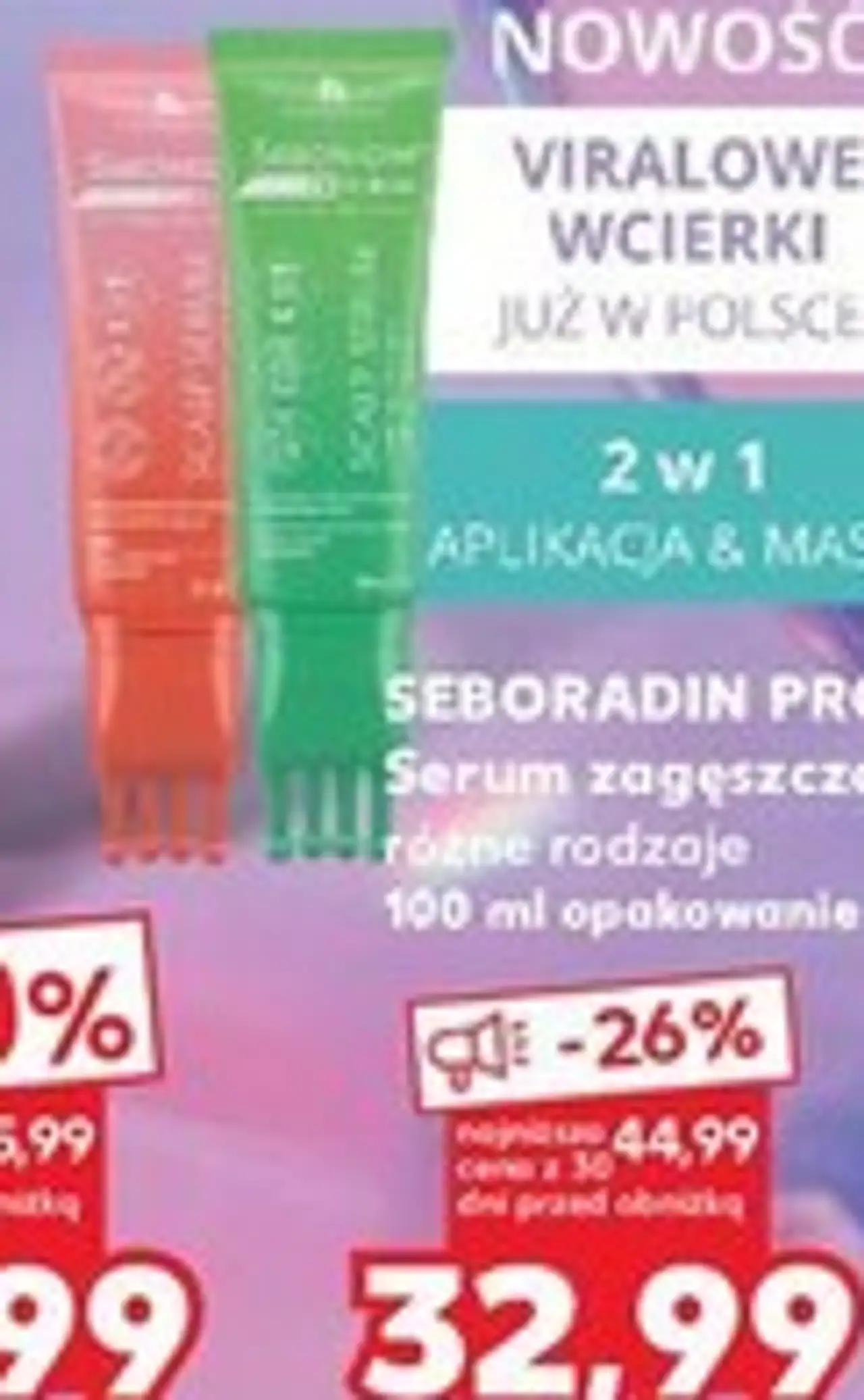 SEBORADIN PRO Serum zagęszczające różne rodzaje