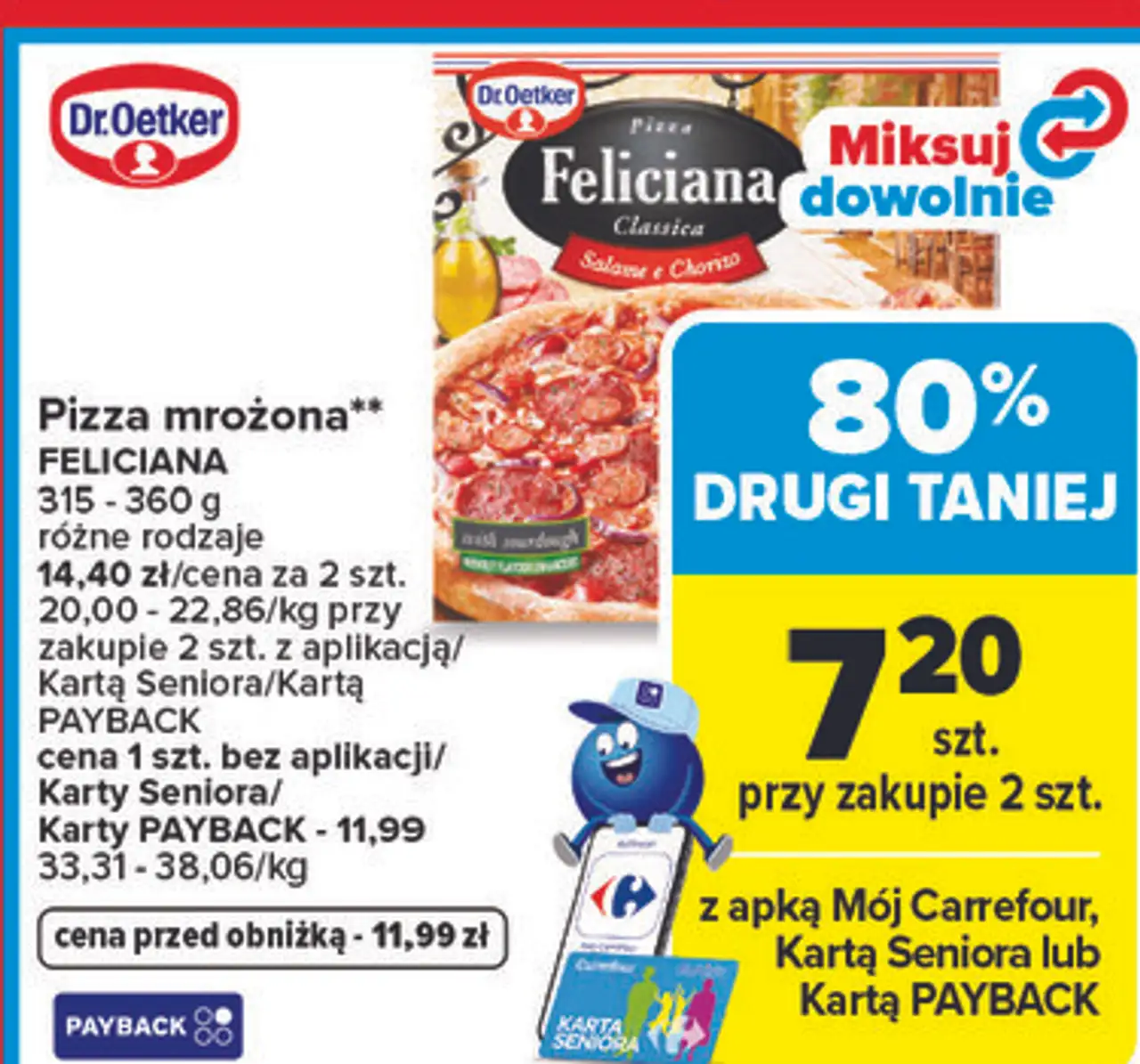 Pizza mrożona** FELICIANA