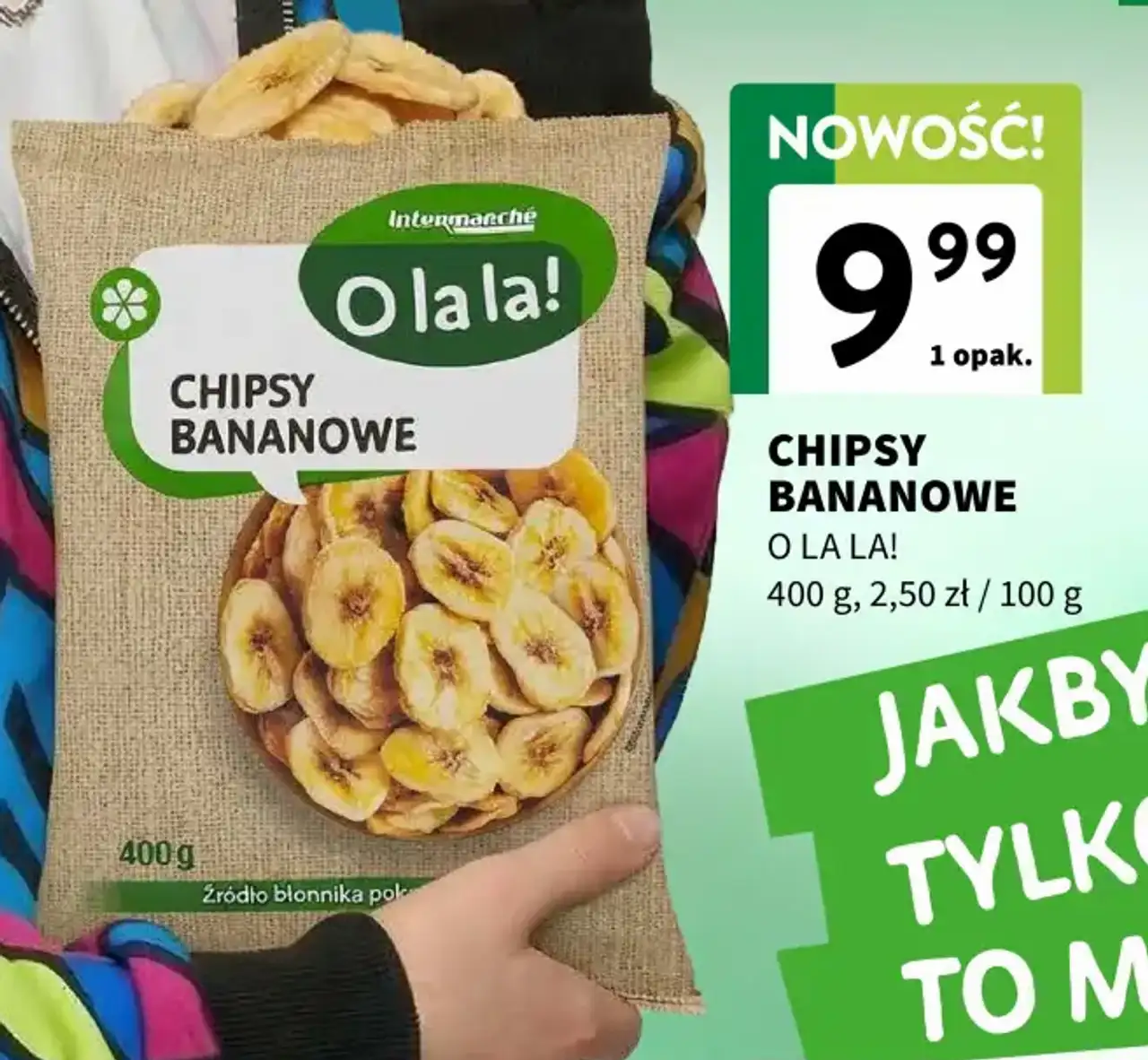CHIPSY BANANOWE O LA LA!