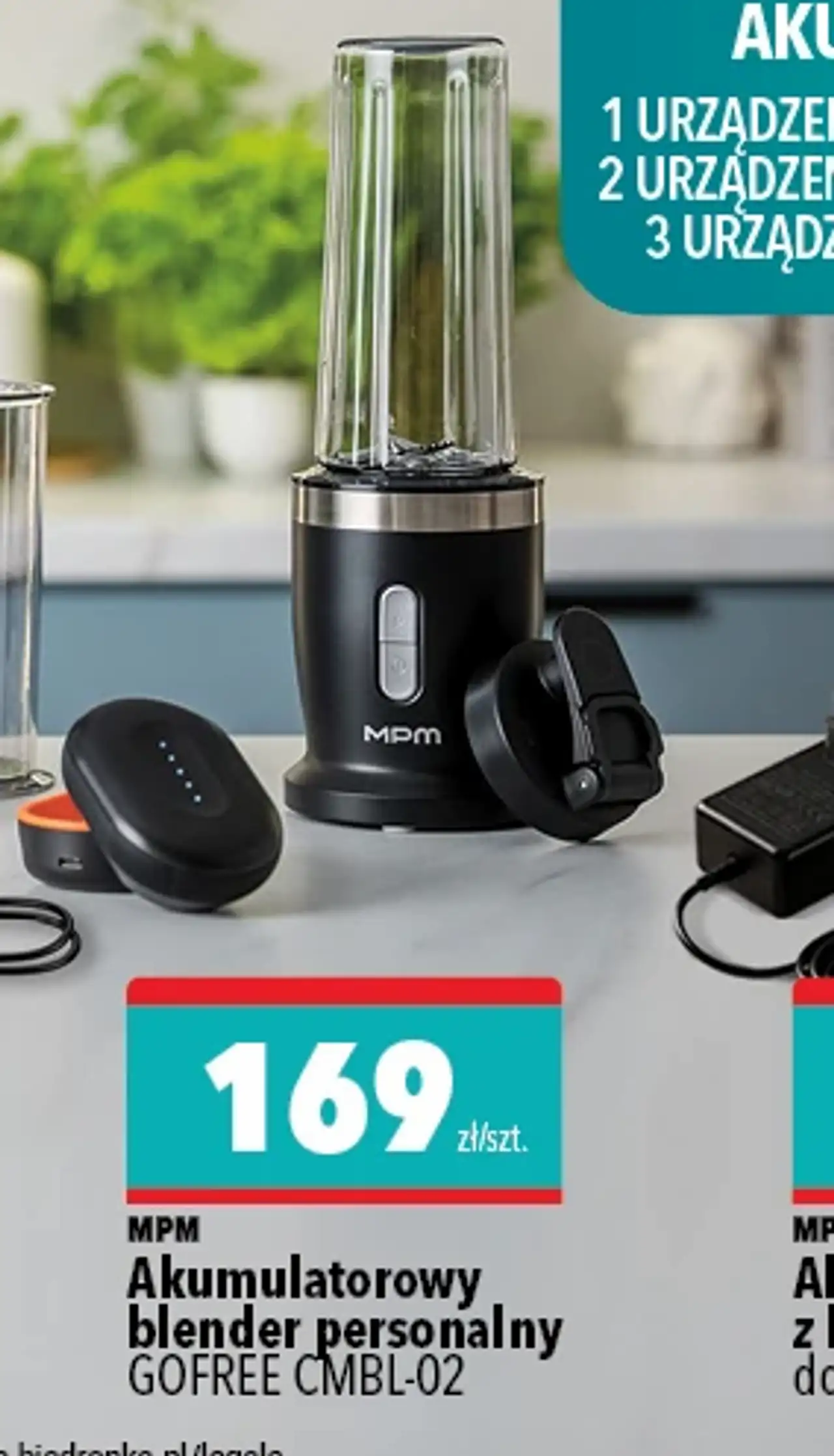Akumulatorowy blender personalny GOFREE CMBL-02 MPM