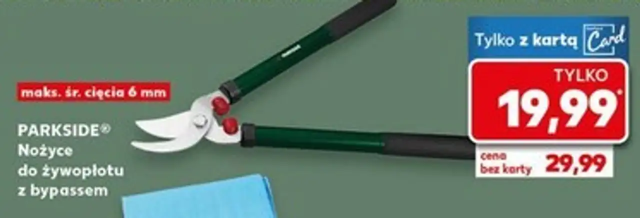 PARKSIDE® Nożyce do żywopłotu z bypassem