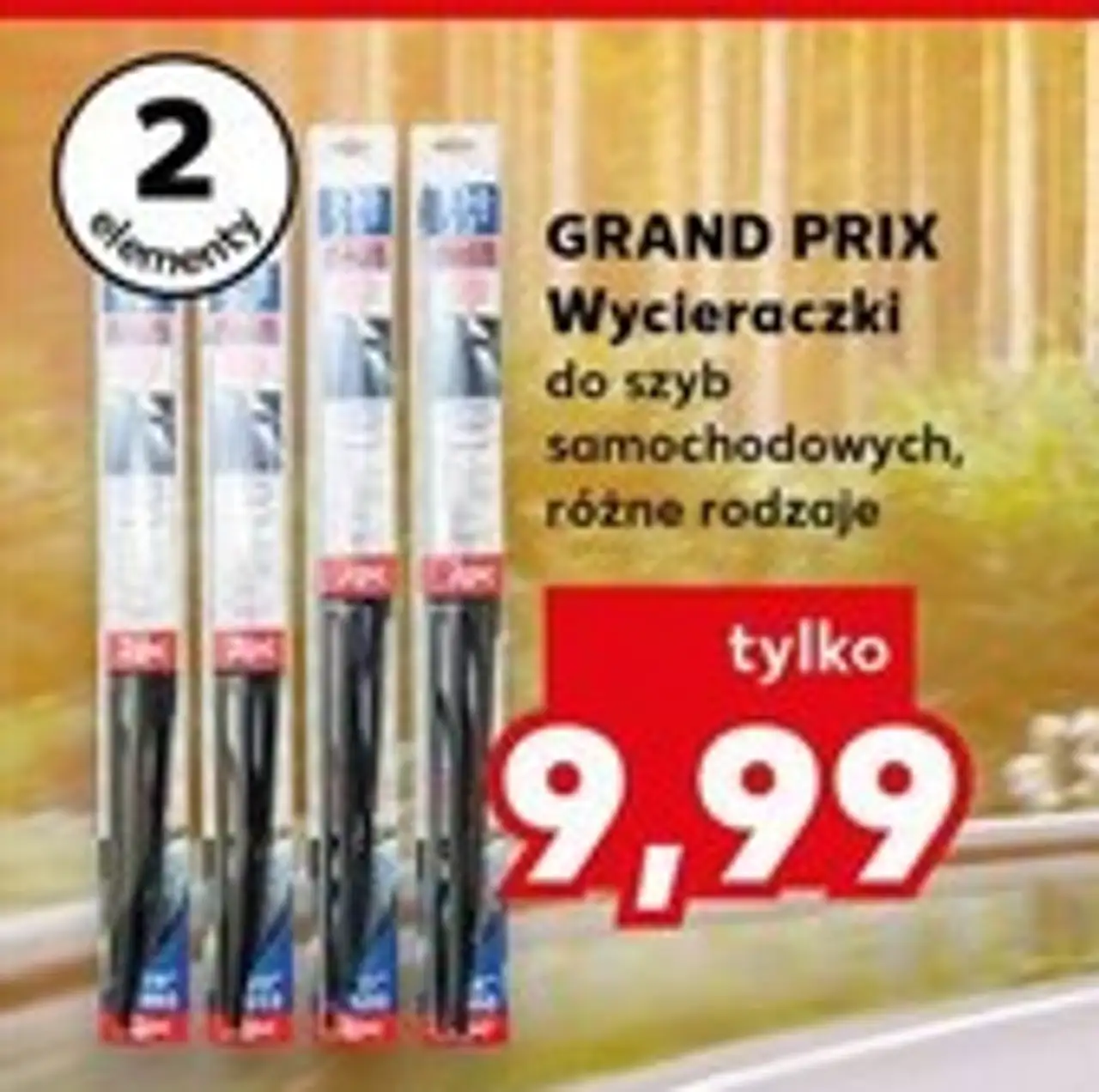 Wycieraczki samochodowe dł. 41 Grand Prix